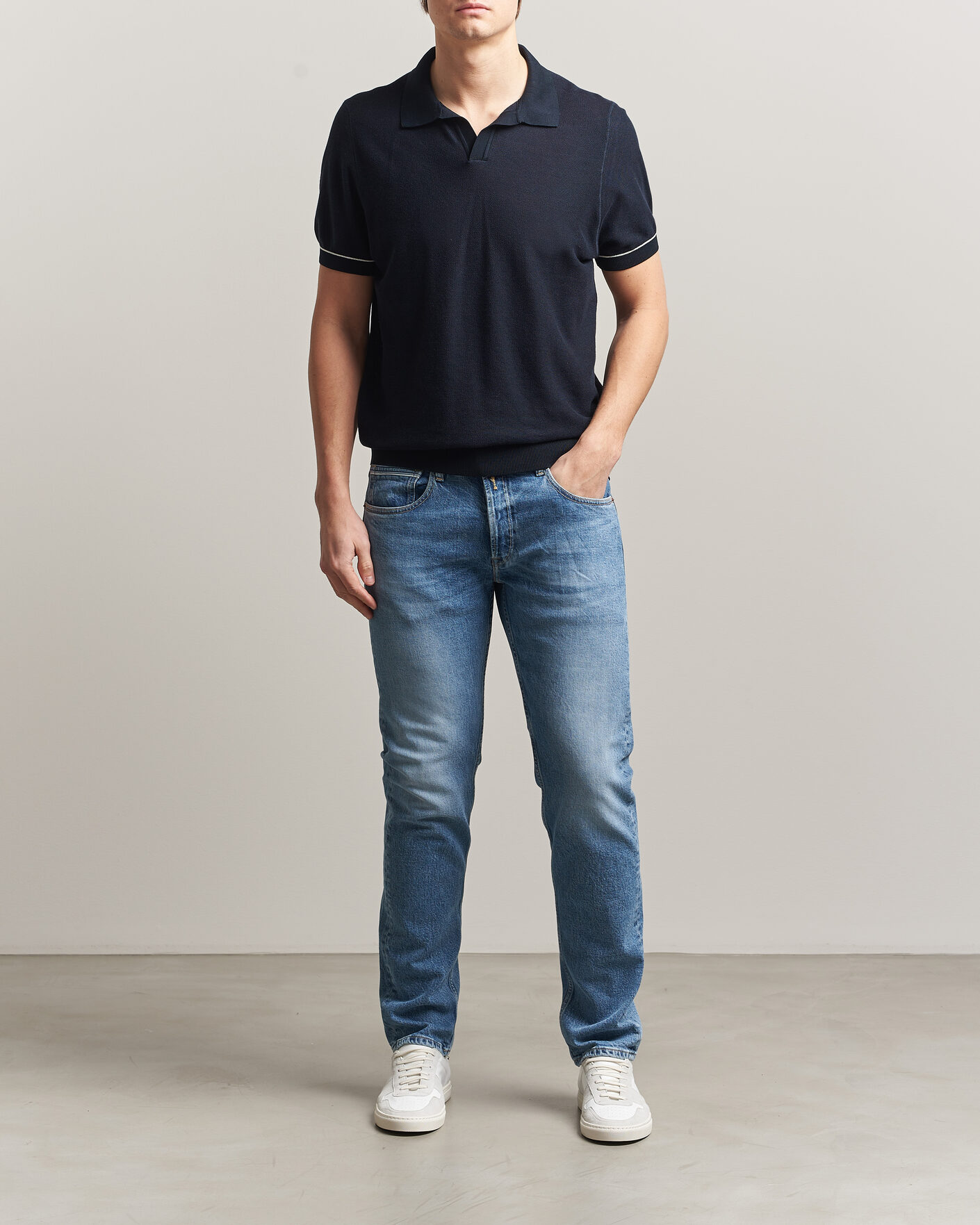 Herr | Jeans | Replay | Grover Heritage Original Stretch Jeans Light Blue