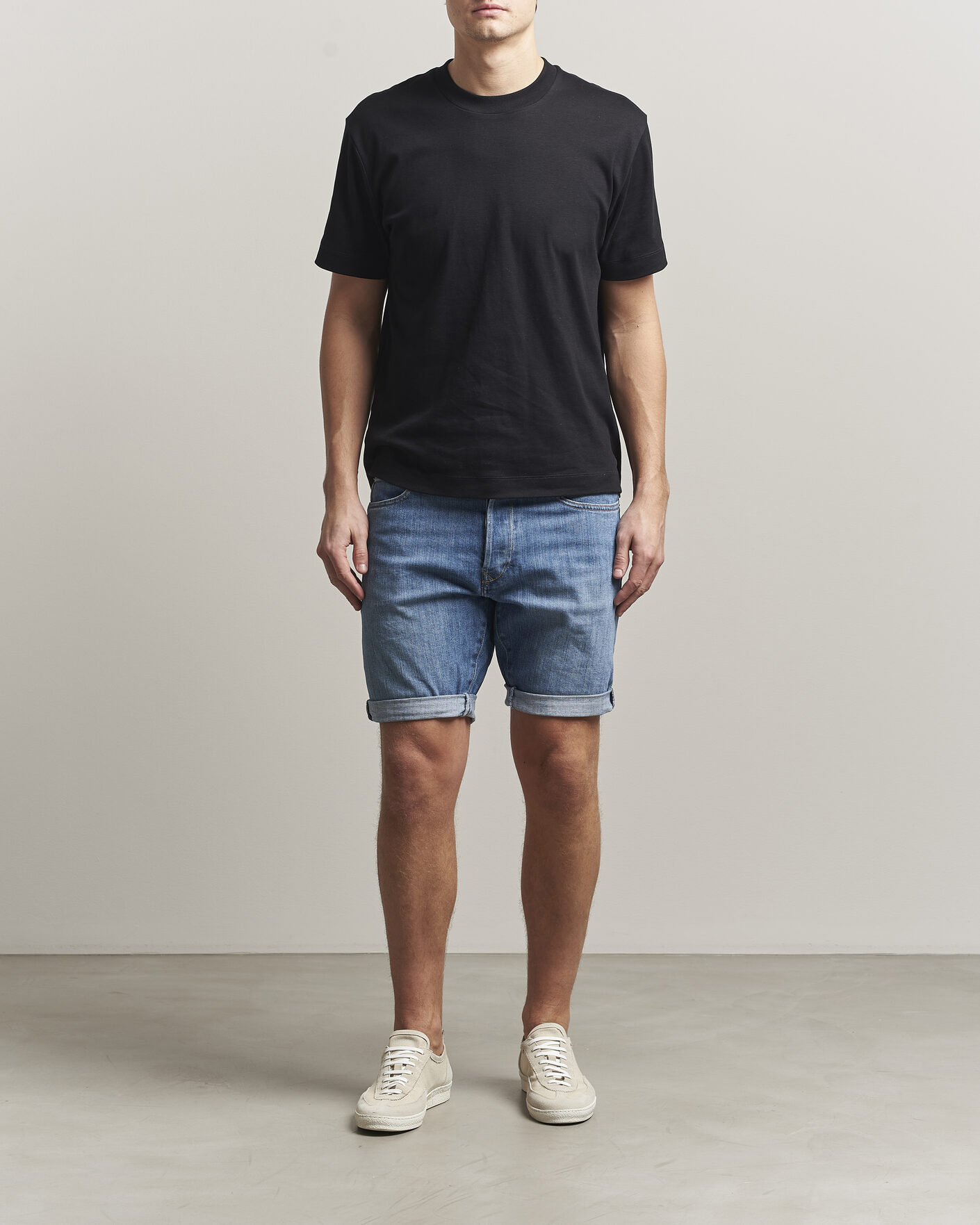 Herr | Shorts | Replay | RBJ981 Stretch Denim Shorts Light Blue