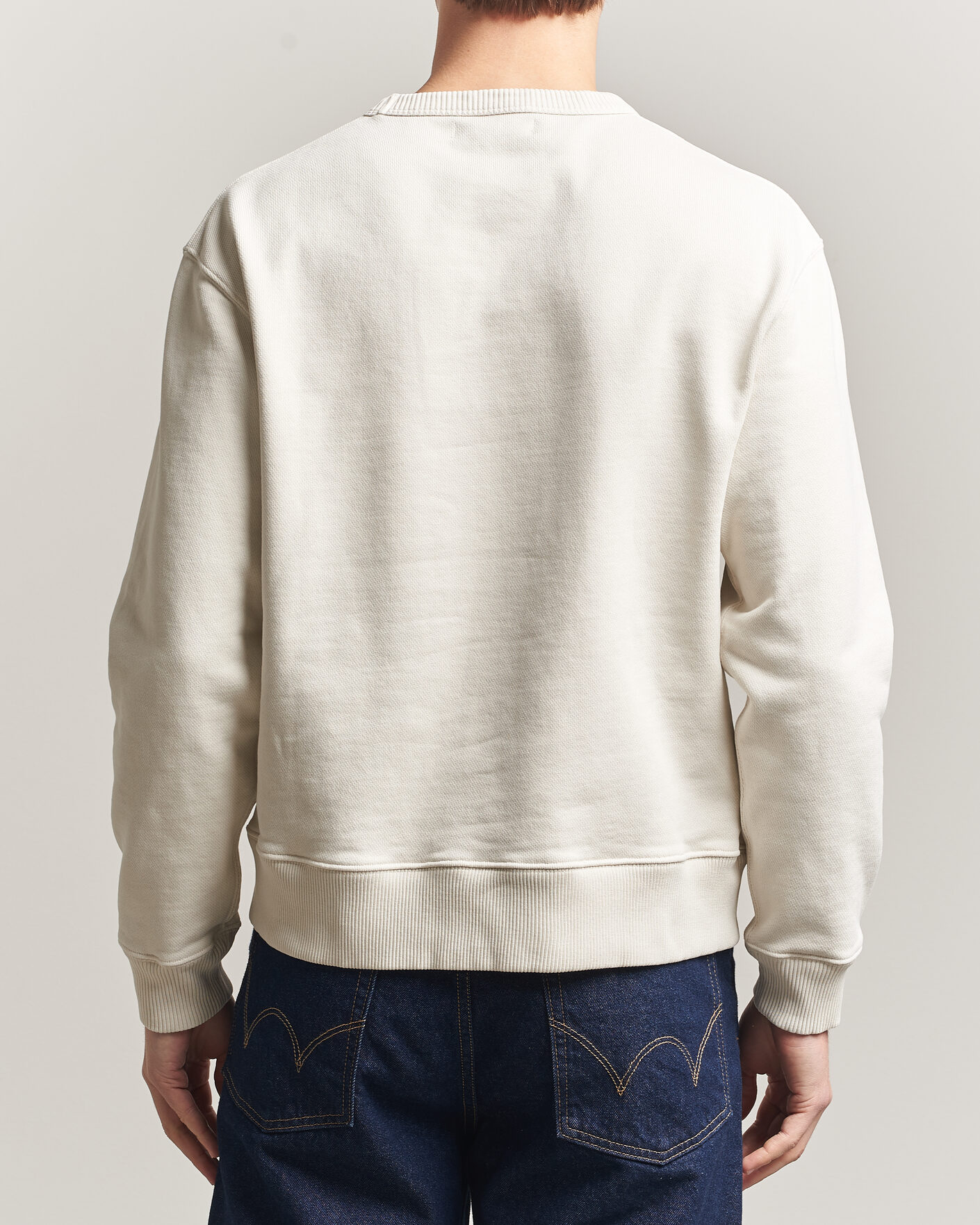 Herr | Tröjor | Merz b. Schwanen | Classic Fit Authentic Fleece Sweatshirt Nature