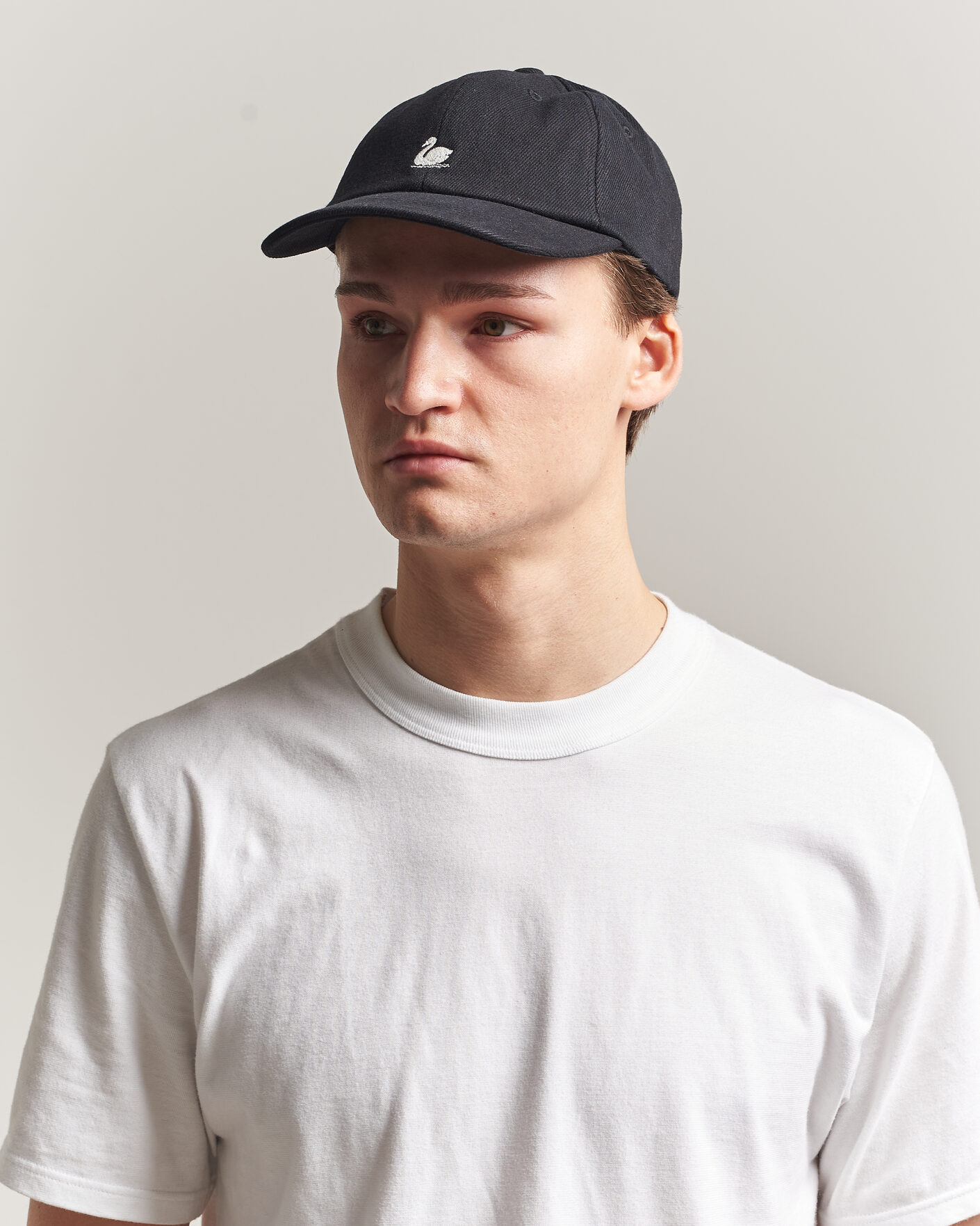 Herr | Hattar & kepsar | Merz b. Schwanen | Cotton Twill Cap Black