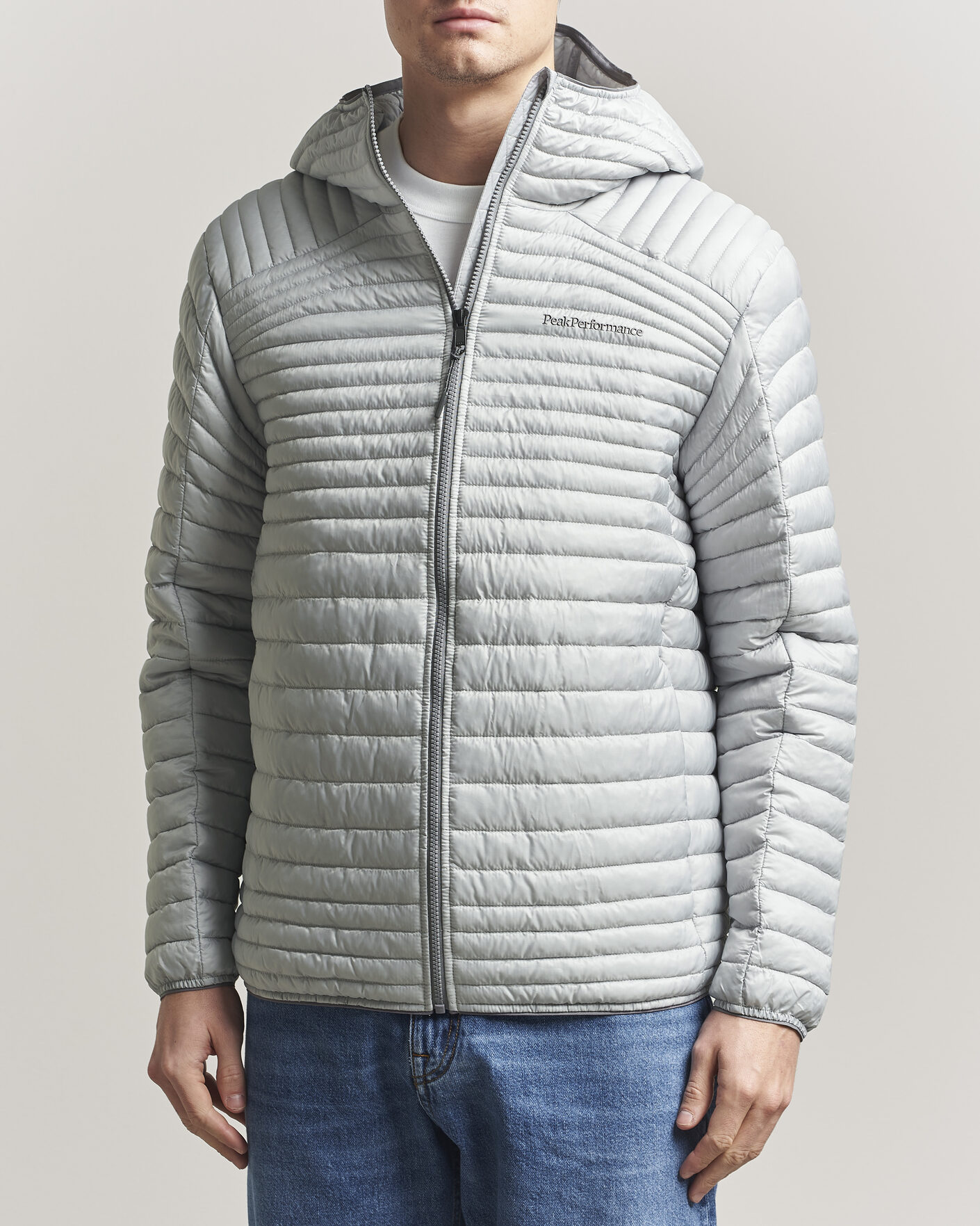 Herr | Jackor | Peak Performance | Monolight Insulated Hooded Jacket Summit Smoke