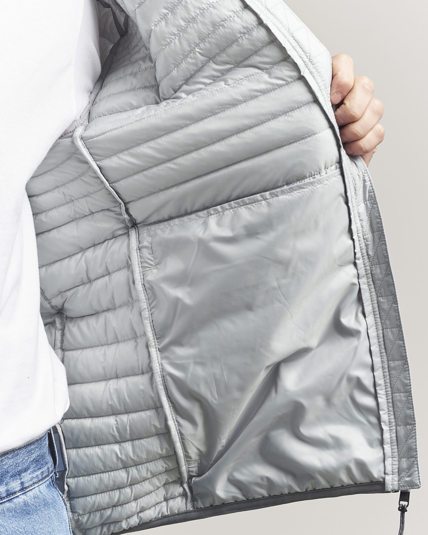 Herr | Jackor | Peak Performance | Monolight Insultaed Hooded Jacket Summit Smoke