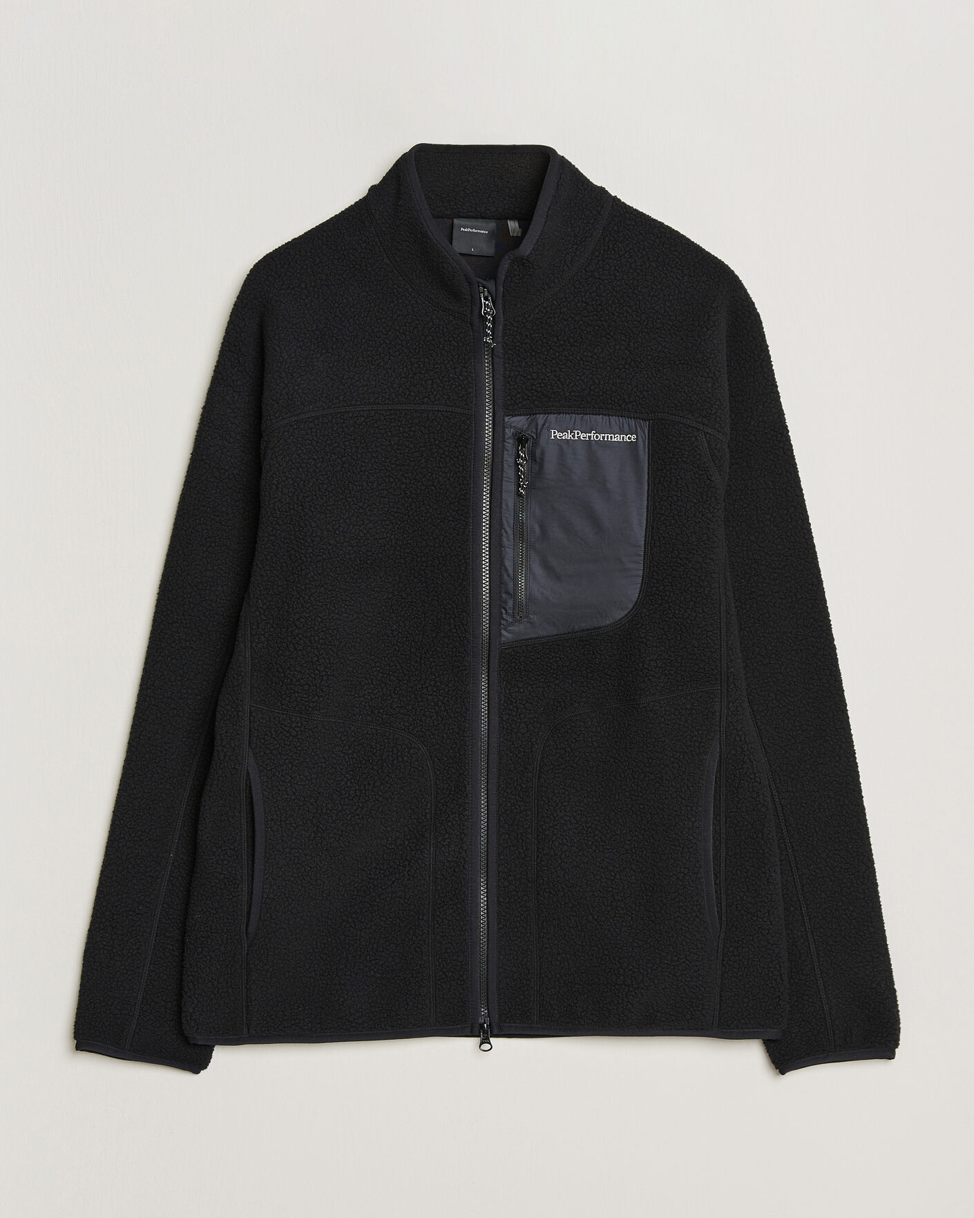 Herr | Tröjor | Peak Performance | Nature Rush Pile Full Zip Black
