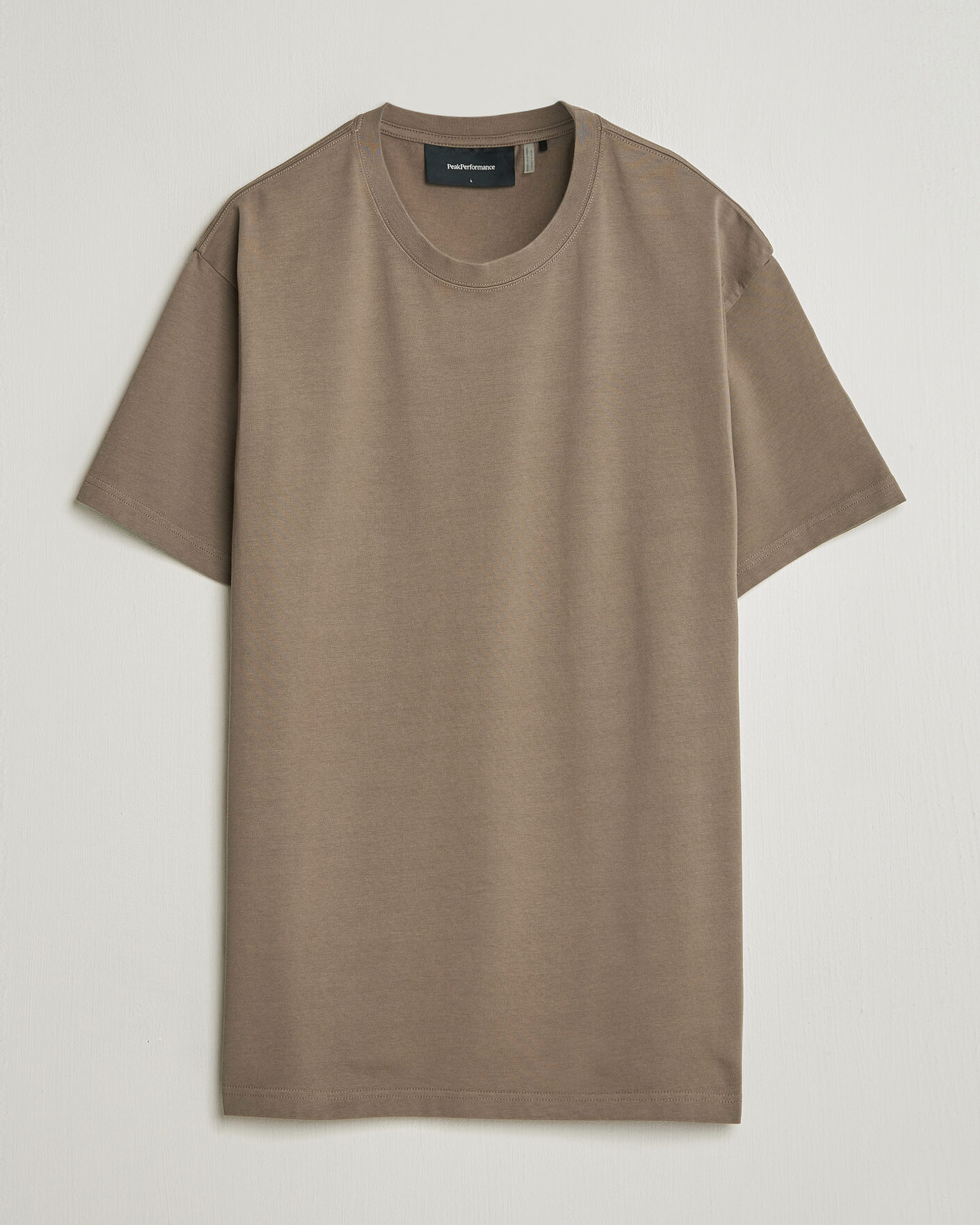 Herr | T-Shirts | Peak Performance | Heavy Cotton T-Shirt Terrian Tan