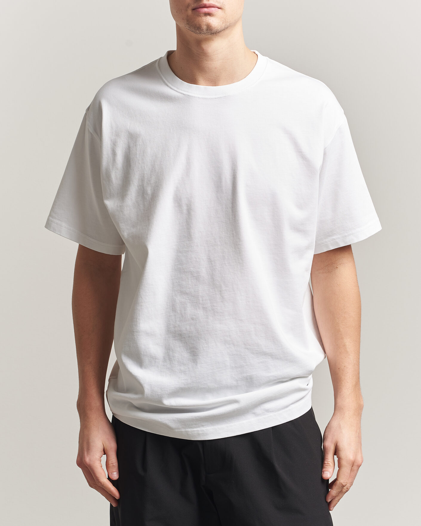 Herr | T-Shirts | Peak Performance | Heavy Cotton T-Shirt White