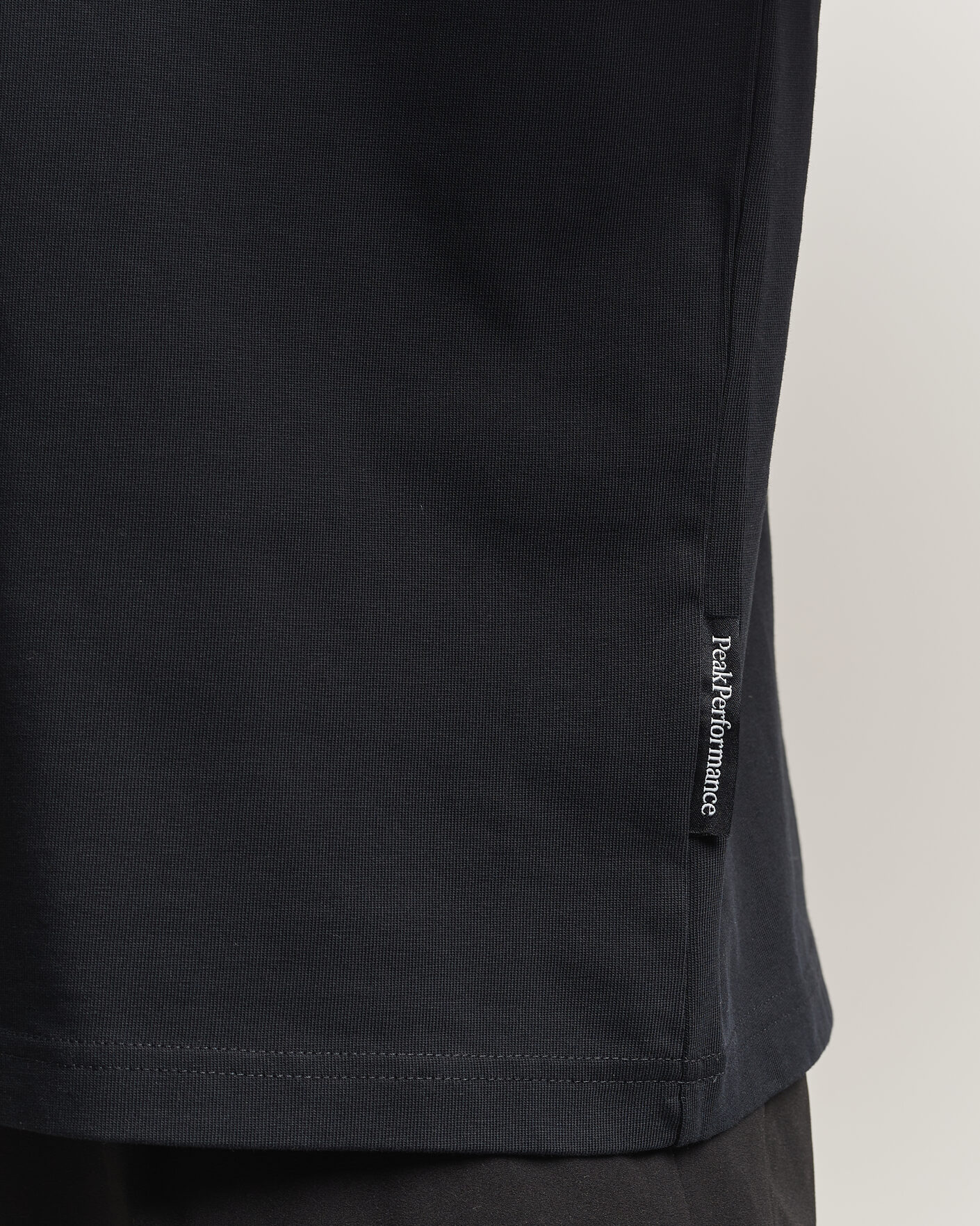 Herr | T-Shirts | Peak Performance | Heavy Cotton T-Shirt Black