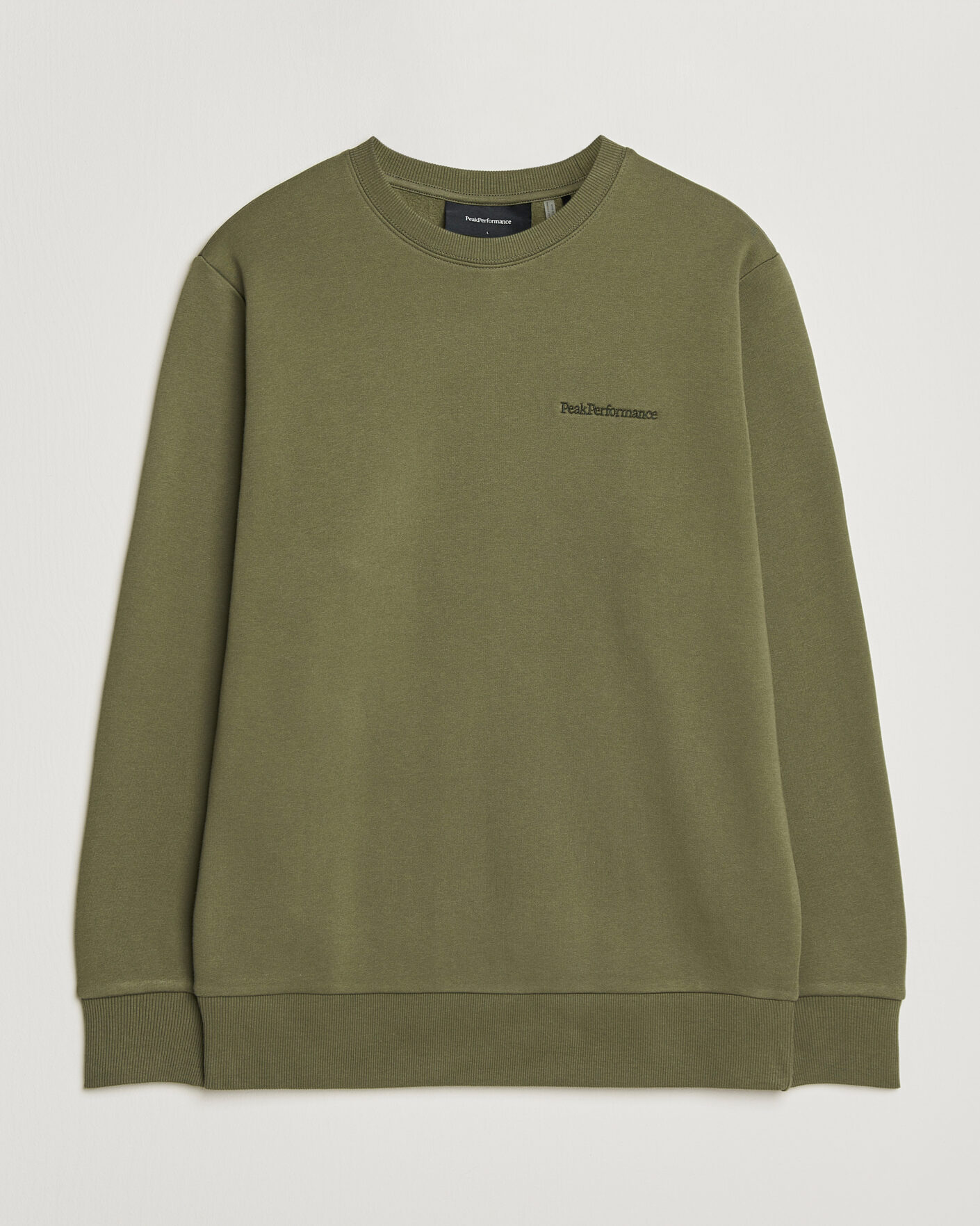 Herr | Tröjor | Peak Performance | Original Crew Neck Sweatshirt Pine Needle