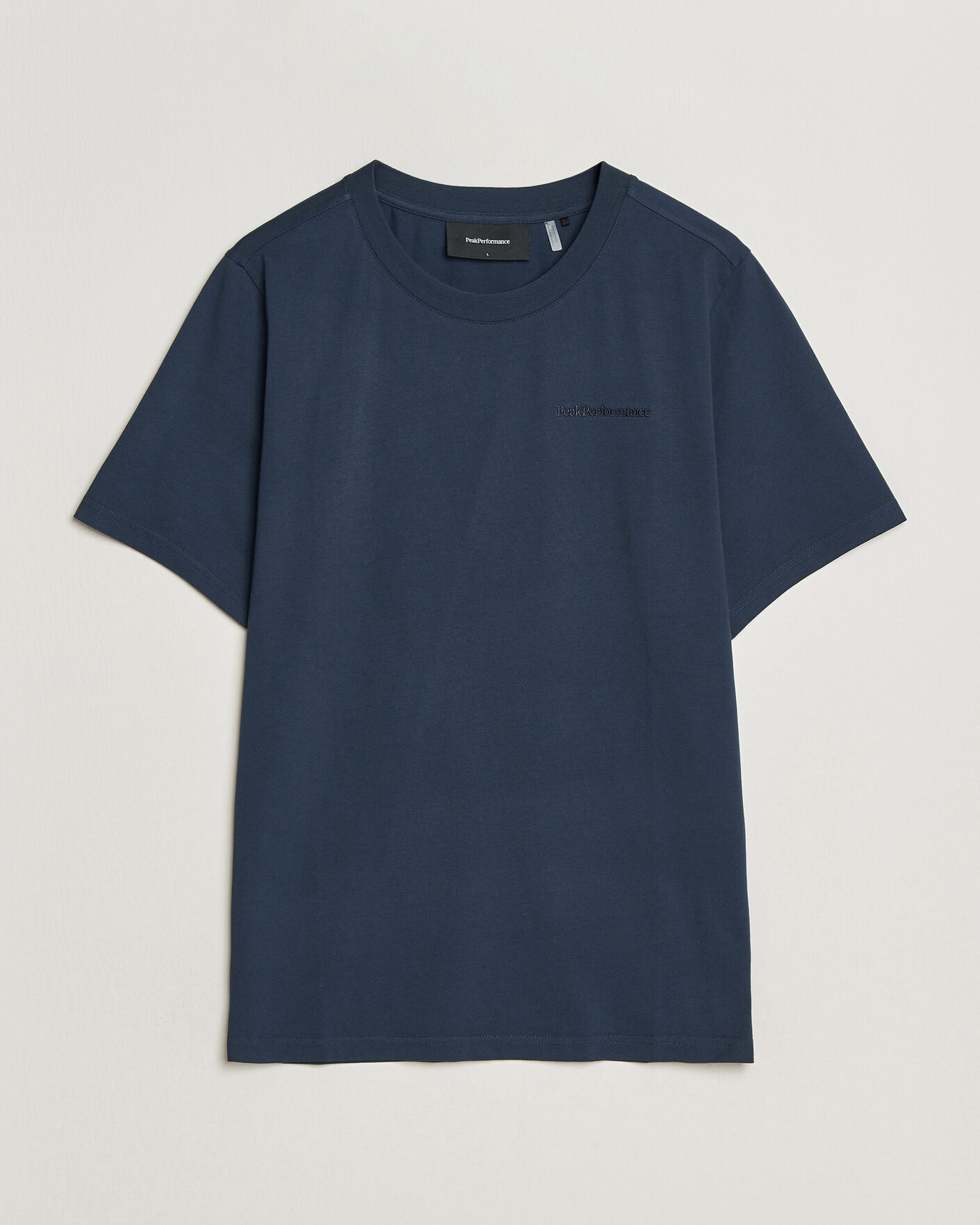 Herr | T-Shirts | Peak Performance | Original Crew Neck T-Shirt Blue Shadow