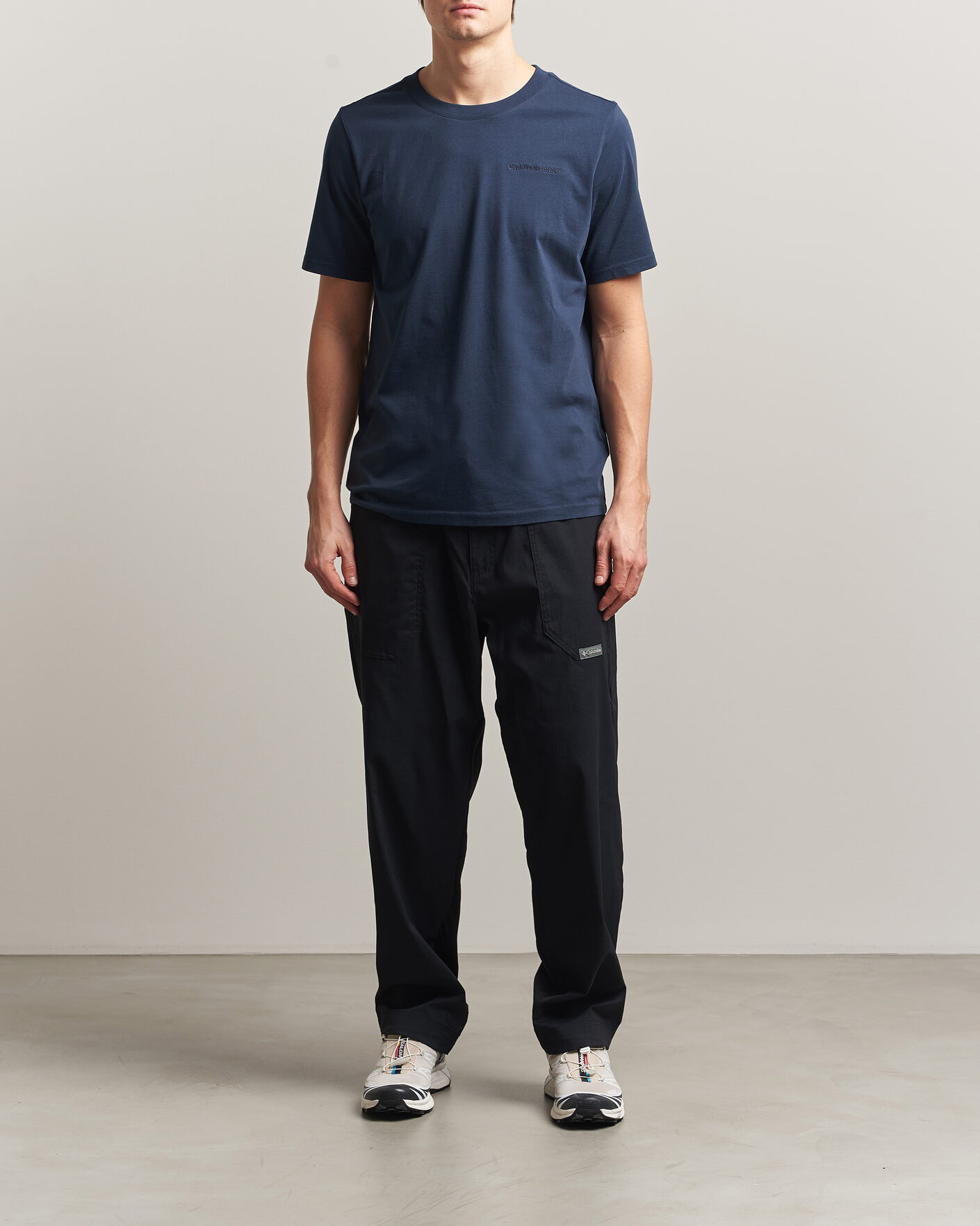 Herr | T-Shirts | Peak Performance | Original Crew Neck T-Shirt Blue Shadow