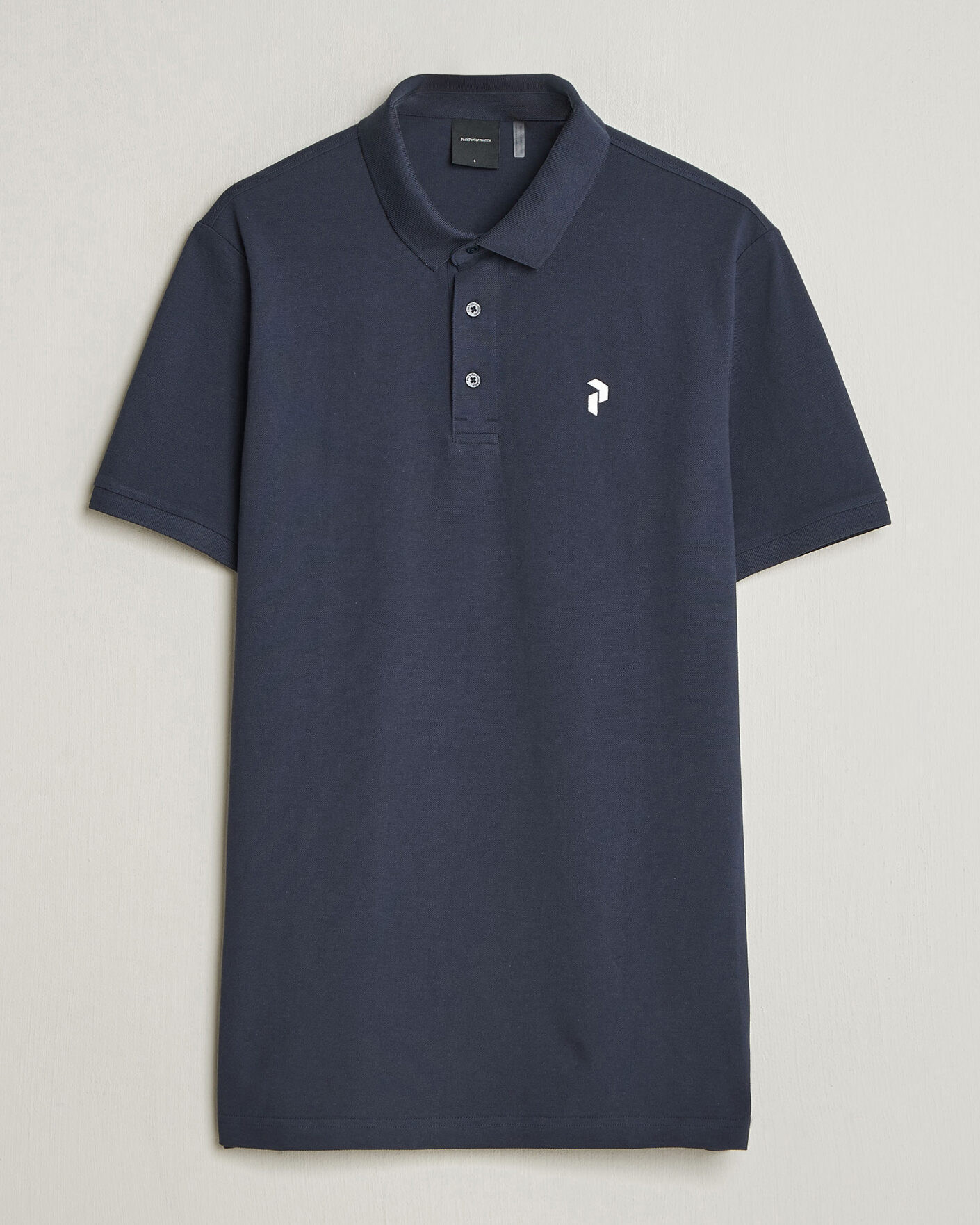 Herr | Pikéer | Peak Performance | Classic Cotton Polo Blue Shadow