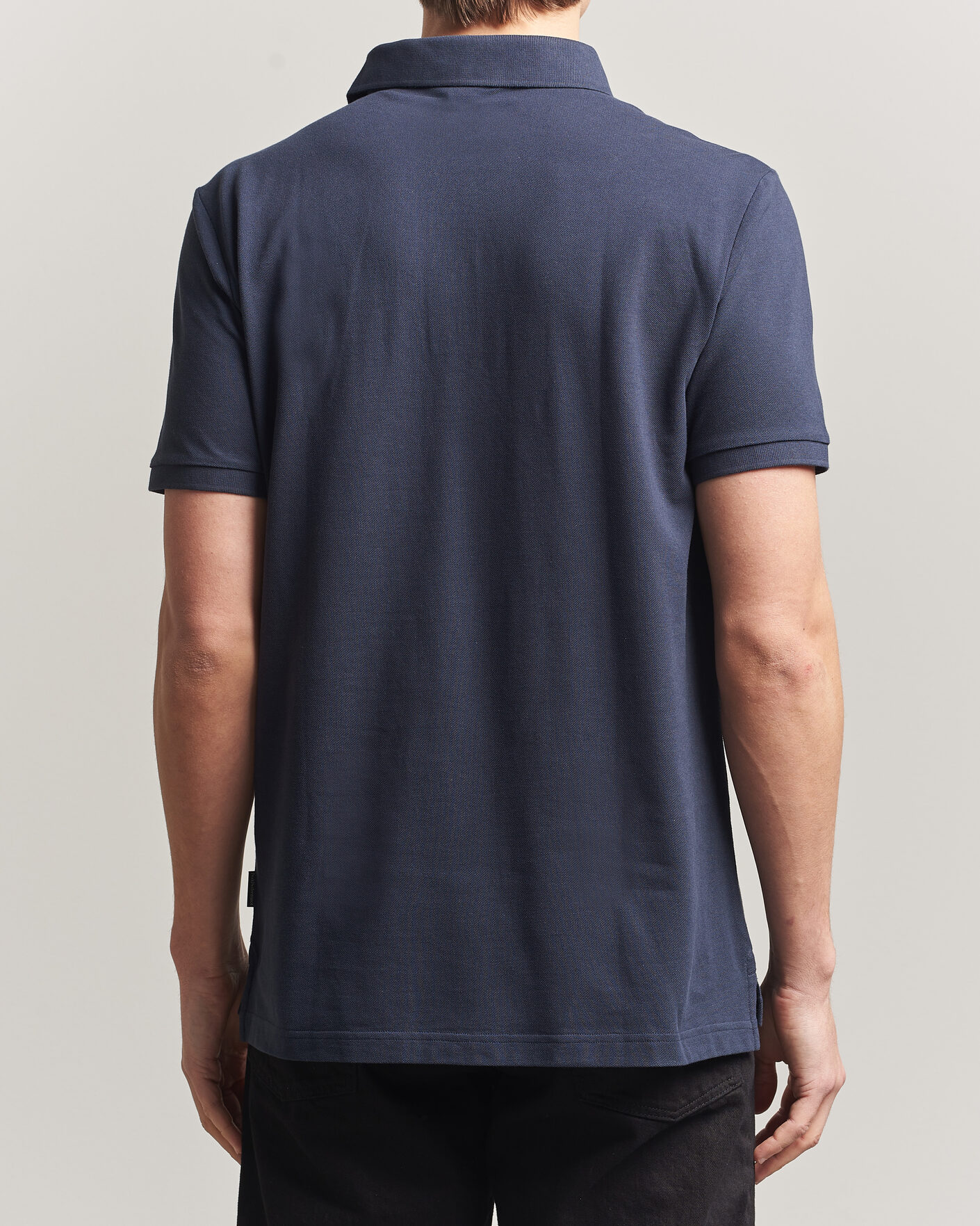 Herr | Pikéer | Peak Performance | Classic Cotton Polo Blue Shadow