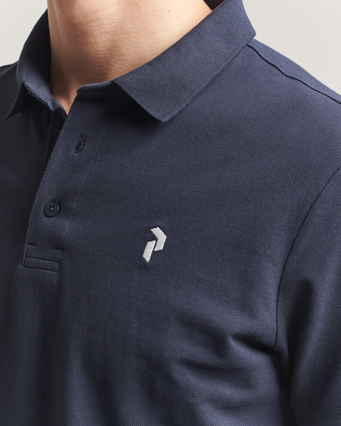 Herr | Pikéer | Peak Performance | Classic Cotton Polo Blue Shadow