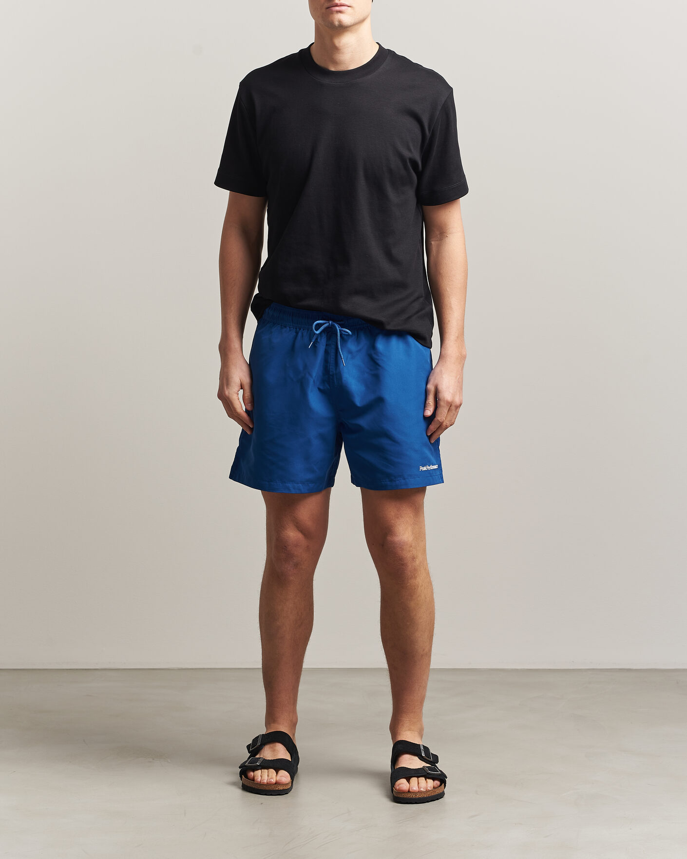 Herr | Badbyxor | Peak Performance | Swimshorts True Blue