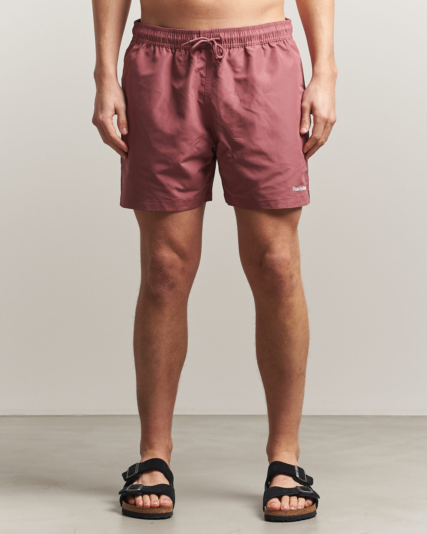 Herr | Badbyxor | Peak Performance | Swimshorts Wild Rouge