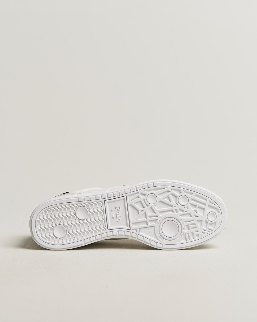 Herr | Sneakers | Polo Ralph Lauren | Bedford Leather/Suede Sneakers White/Navy