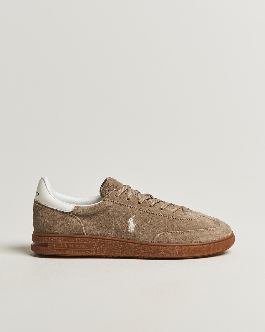 Herr | Sneakers | Polo Ralph Lauren | Bedford Suede Sneakers Dirty Buck/White