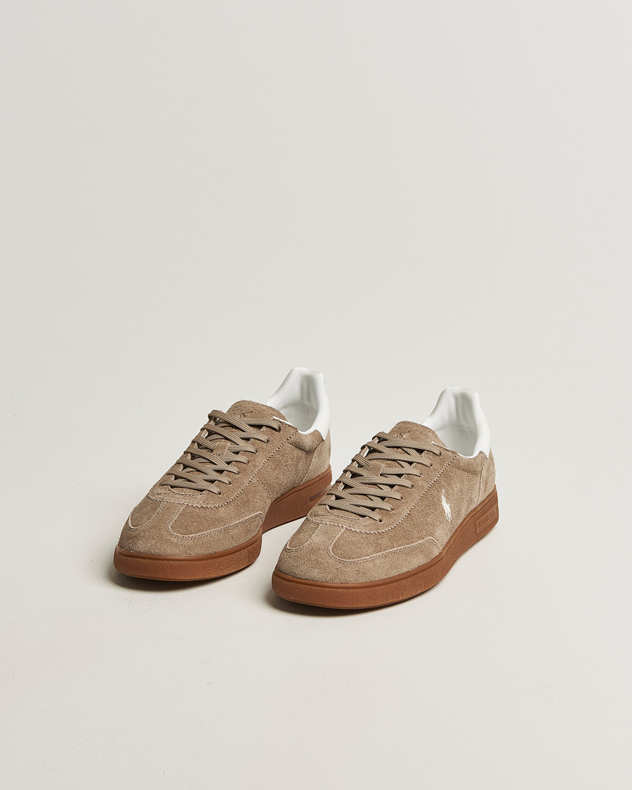 Herr | Sneakers | Polo Ralph Lauren | Bedford Suede Sneakers Dirty Buck/White