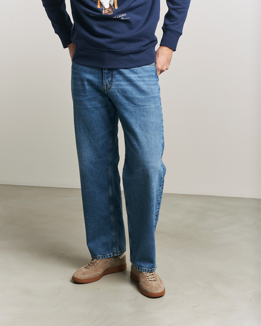 Herr | Sneakers | Polo Ralph Lauren | Bedford Suede Sneakers Dirty Buck/White