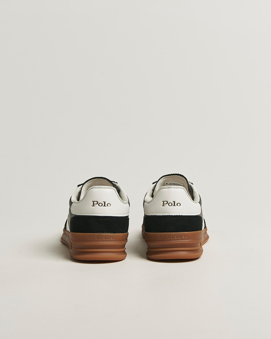 Herr | Sneakers | Polo Ralph Lauren | Aera Leather/Suede Sneakers Black/White