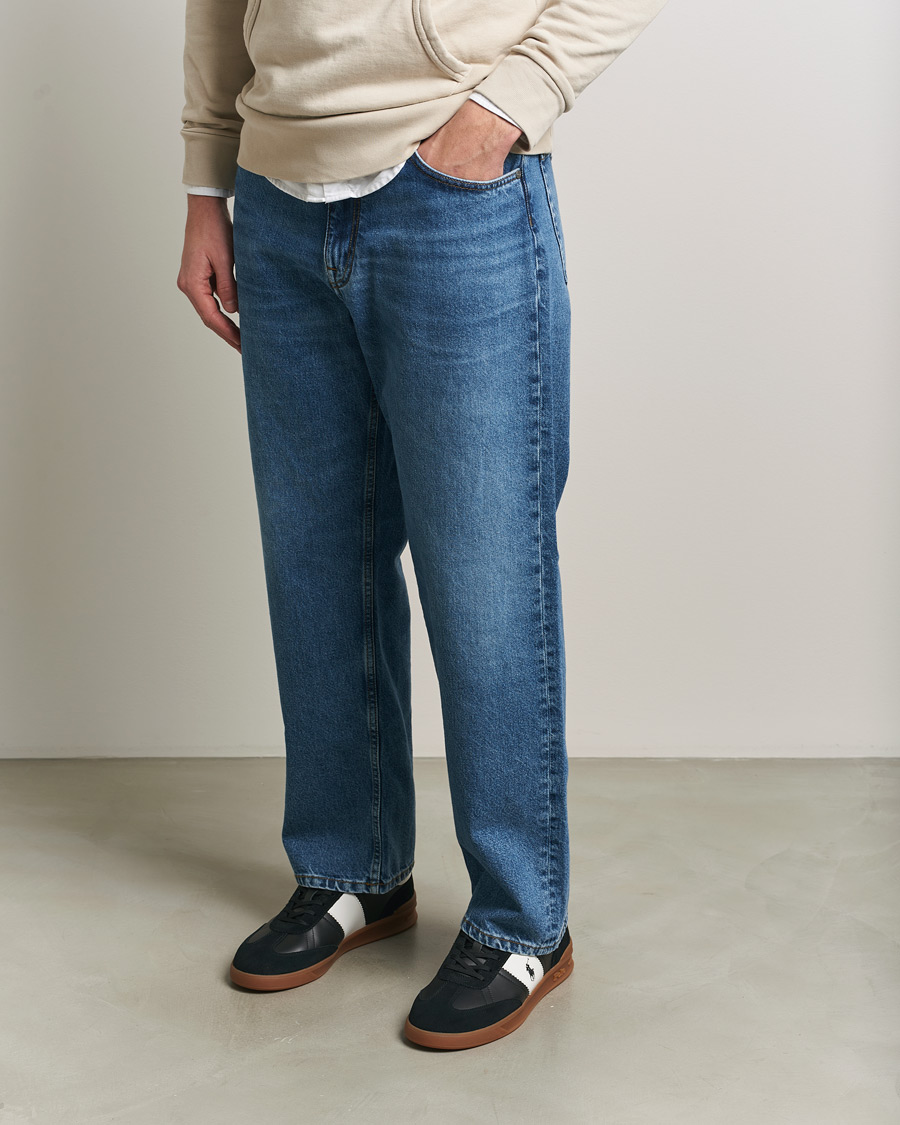 Herr | Sneakers | Polo Ralph Lauren | Aera Leather/Suede Sneakers Black/White