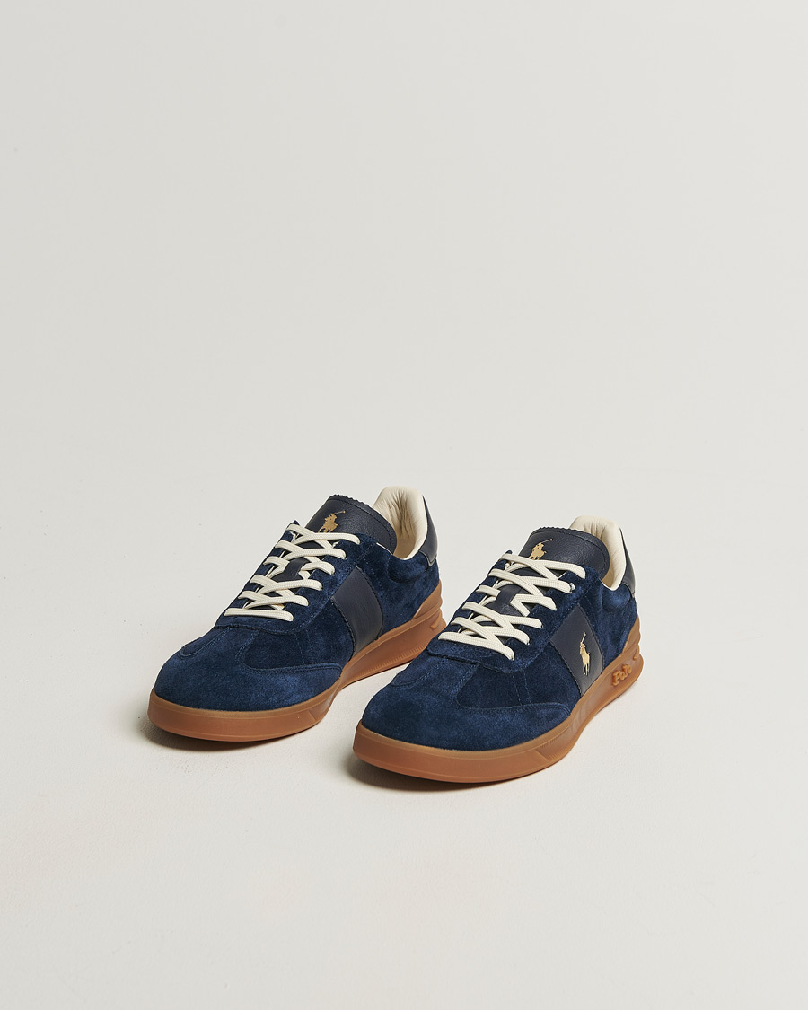 Herr | Sneakers | Polo Ralph Lauren | Aera Suede Sneakers Hunter Navy