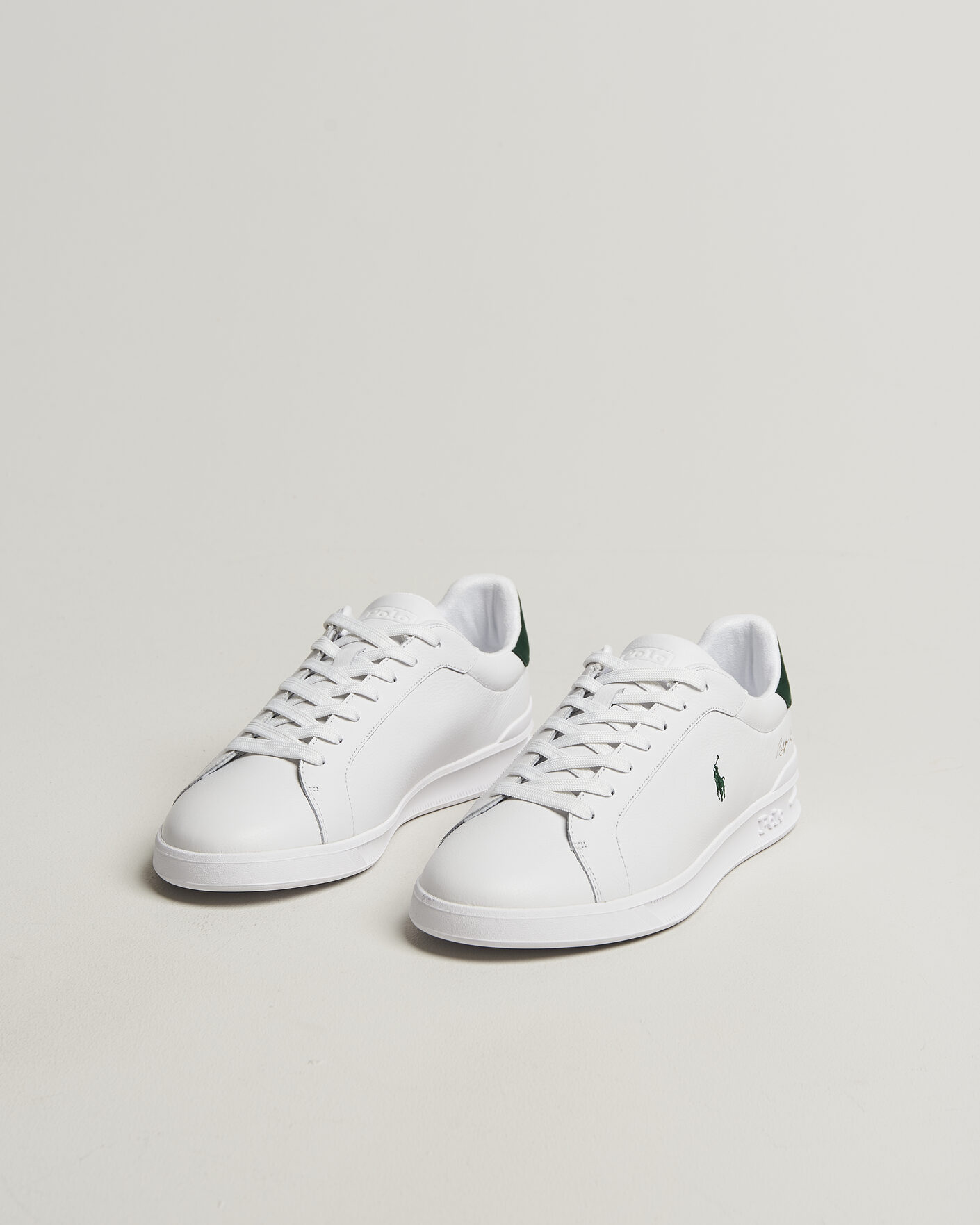 Herr | Sneakers | Polo Ralph Lauren | Heritage Court II Sneakers White/New Fores