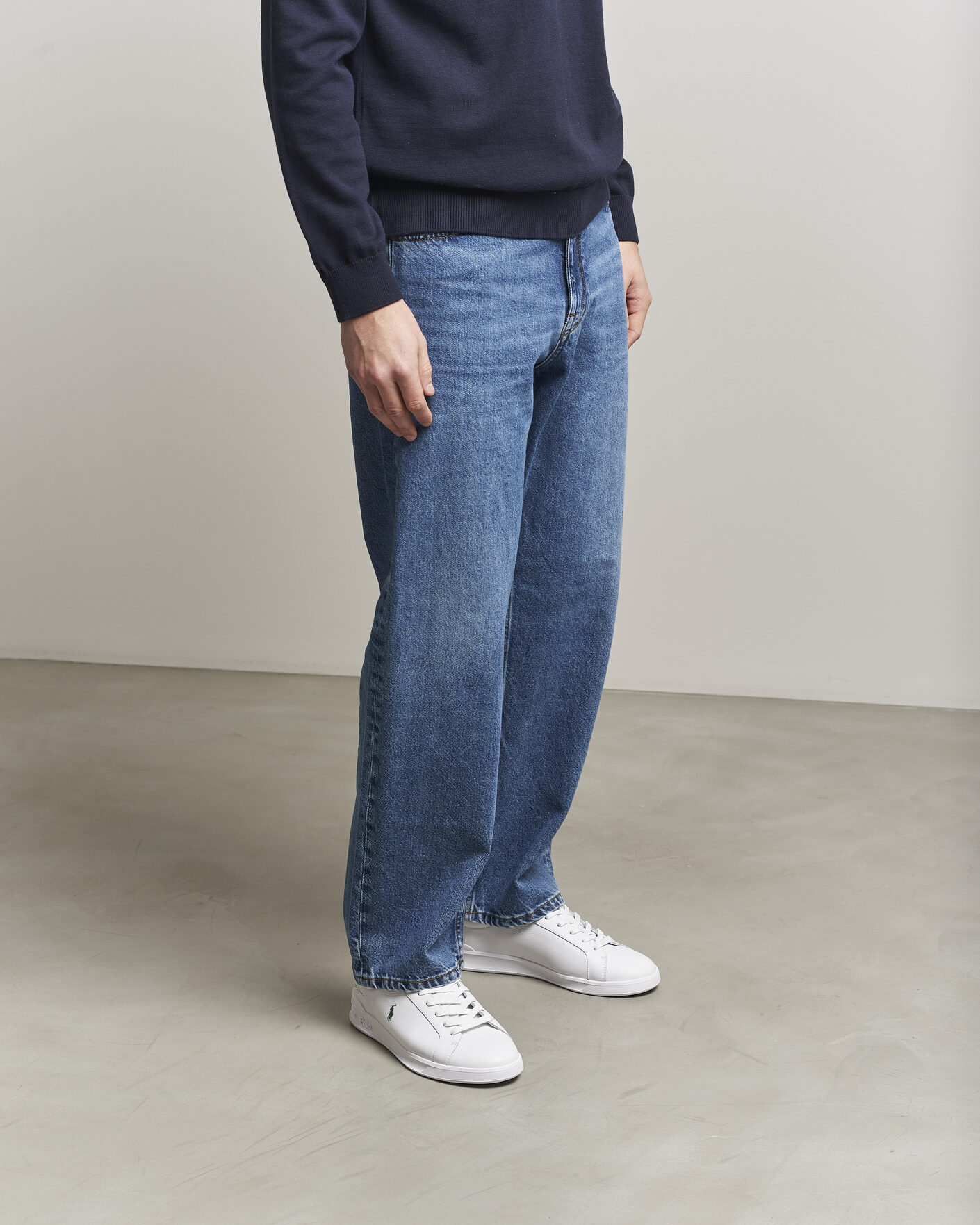 Herr | Sneakers | Polo Ralph Lauren | Heritage Court II Sneakers White/New Fores