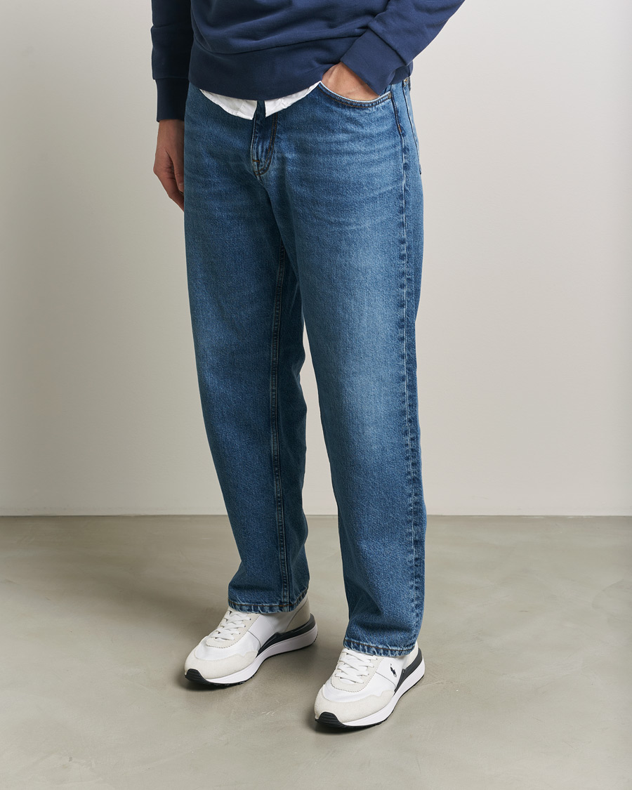 Herr | Sneakers | Polo Ralph Lauren | Train 89 Suede Sneakers White/Navy/Red