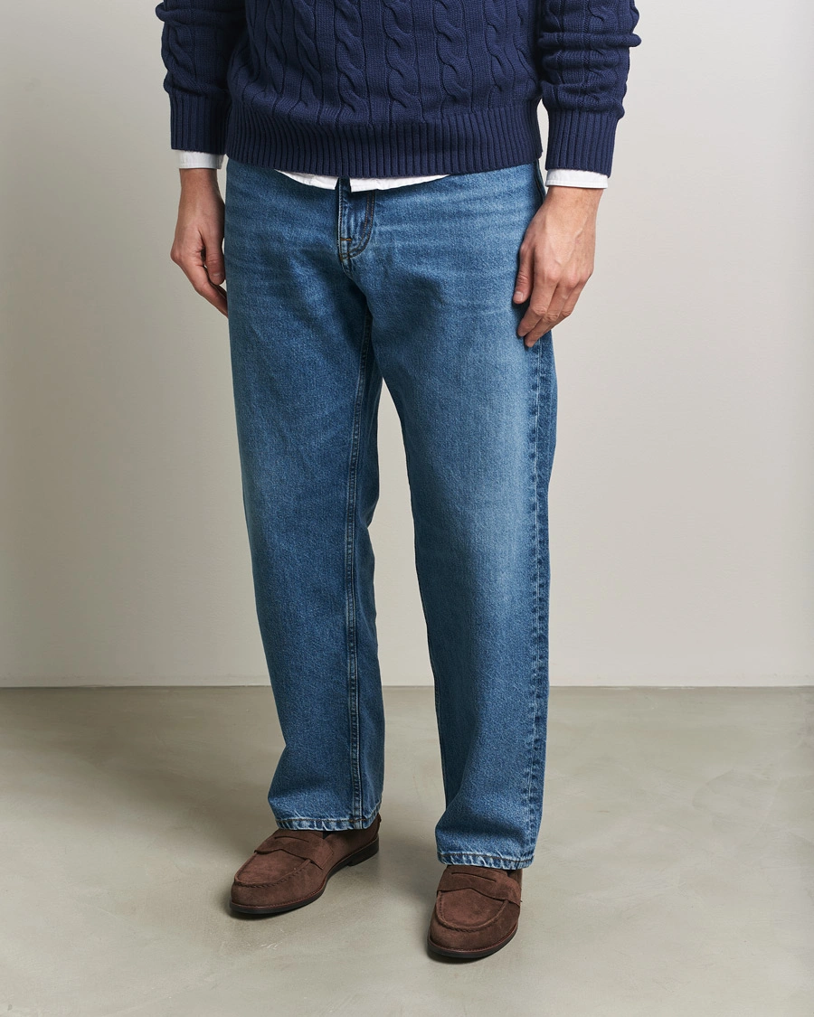 Herr | Loafers | Polo Ralph Lauren | Alston Suede Penny Loafers Dark Brown