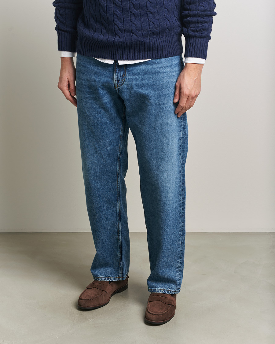 Herr | Loafers | Polo Ralph Lauren | Alston Suede Penny Loafers Dark Brown