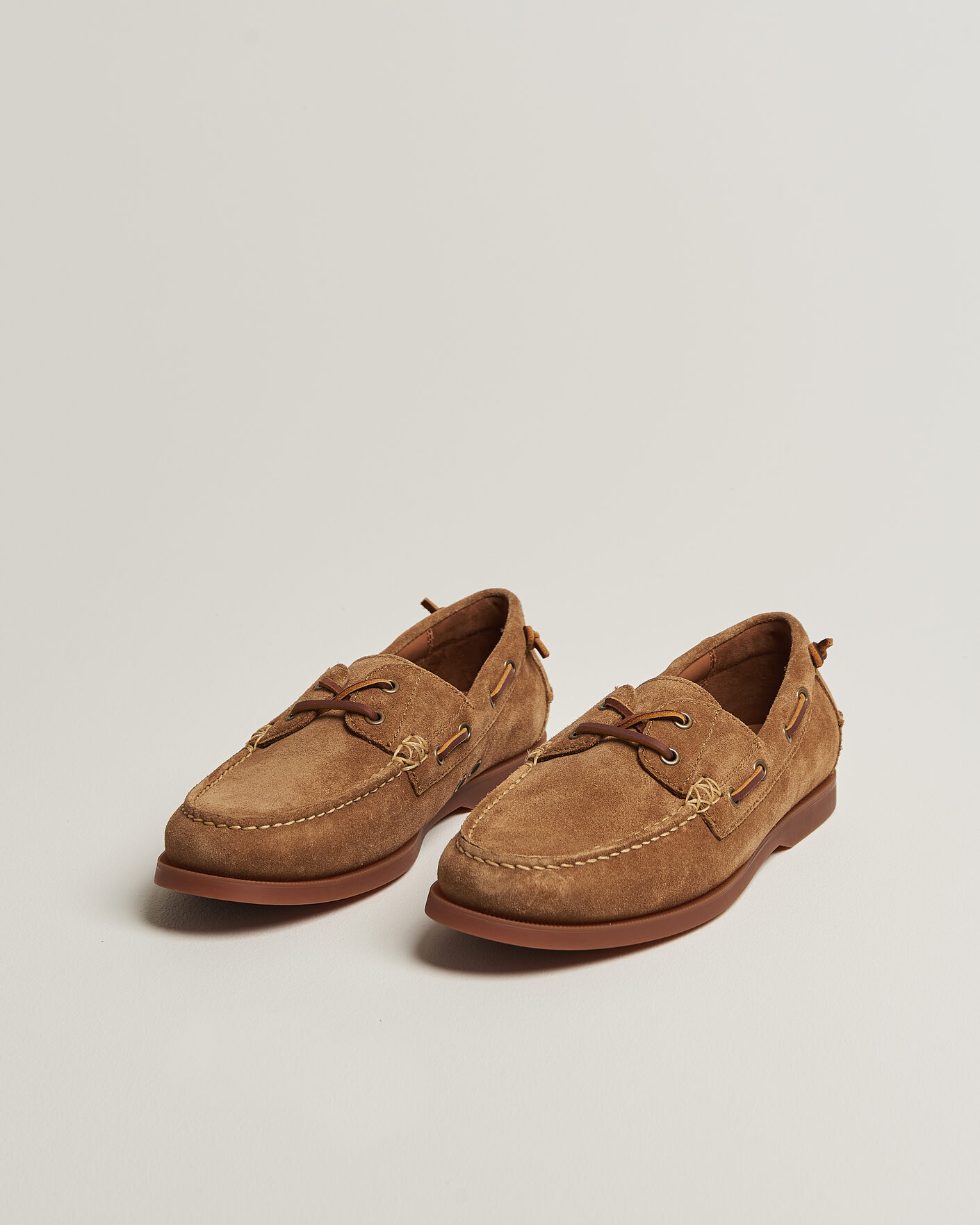 Herr | Seglarskor | Polo Ralph Lauren | Merton Suede Boat Shoe Desert Tan