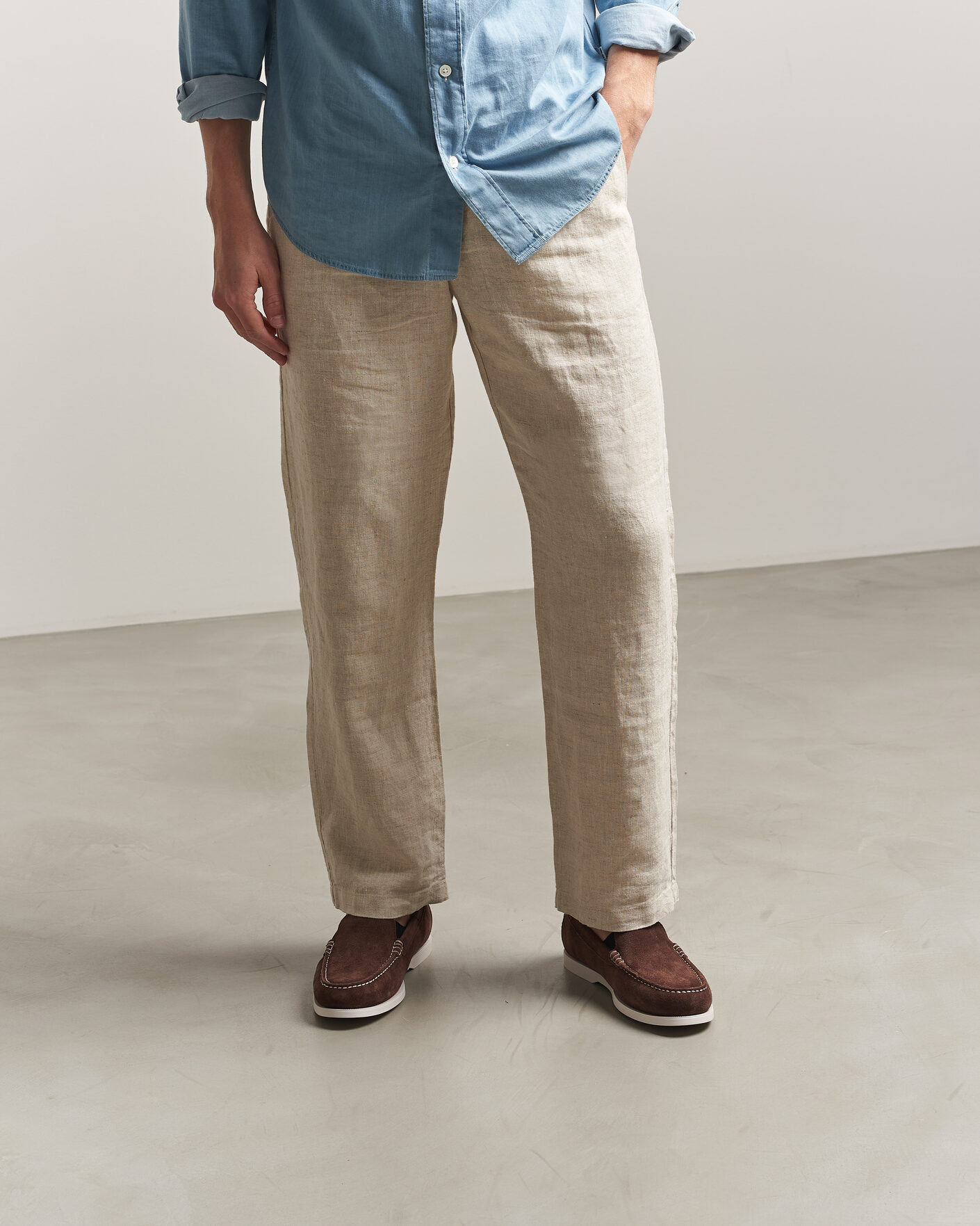 Herr | Loafers | Polo Ralph Lauren | Merton Casual Suede Loafers Dark Brown
