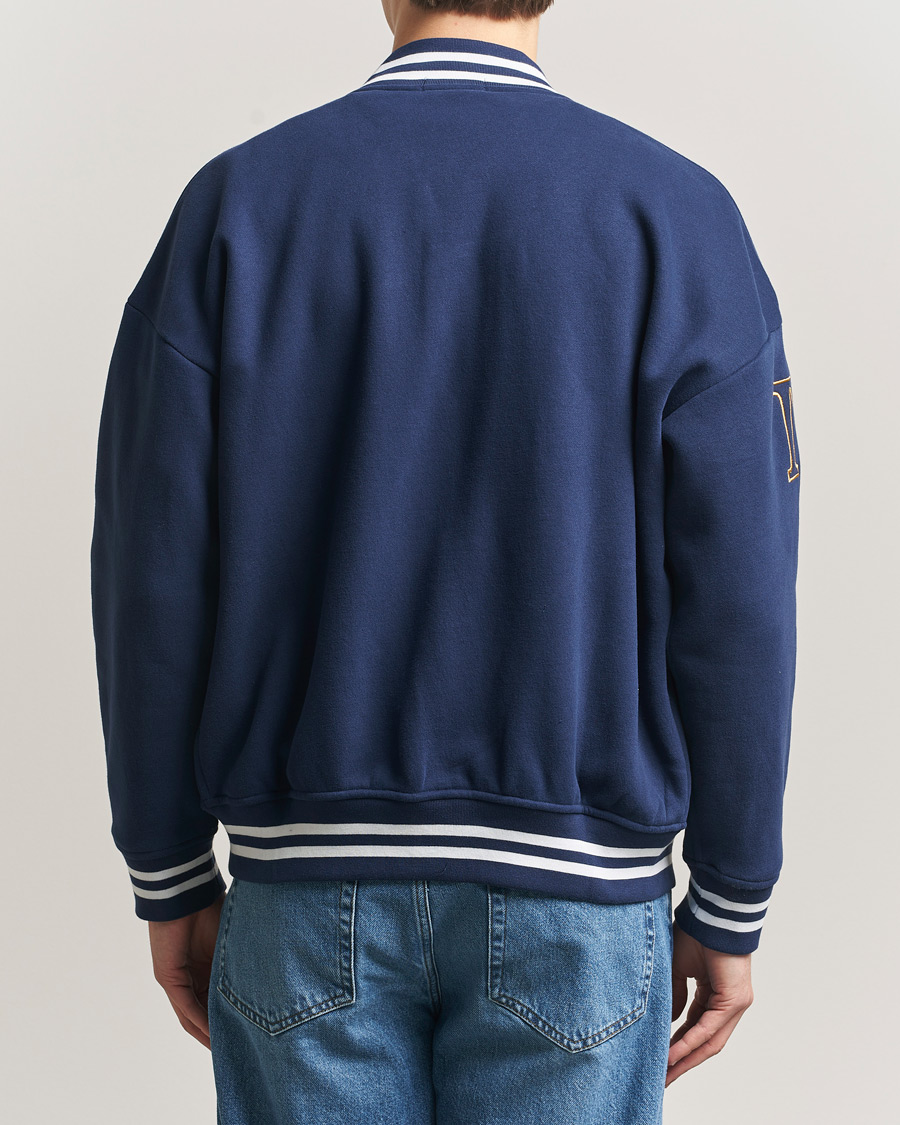 Herr | Tröjor | Polo Ralph Lauren | Magic Fleece Bomber Jacket Newport Navy