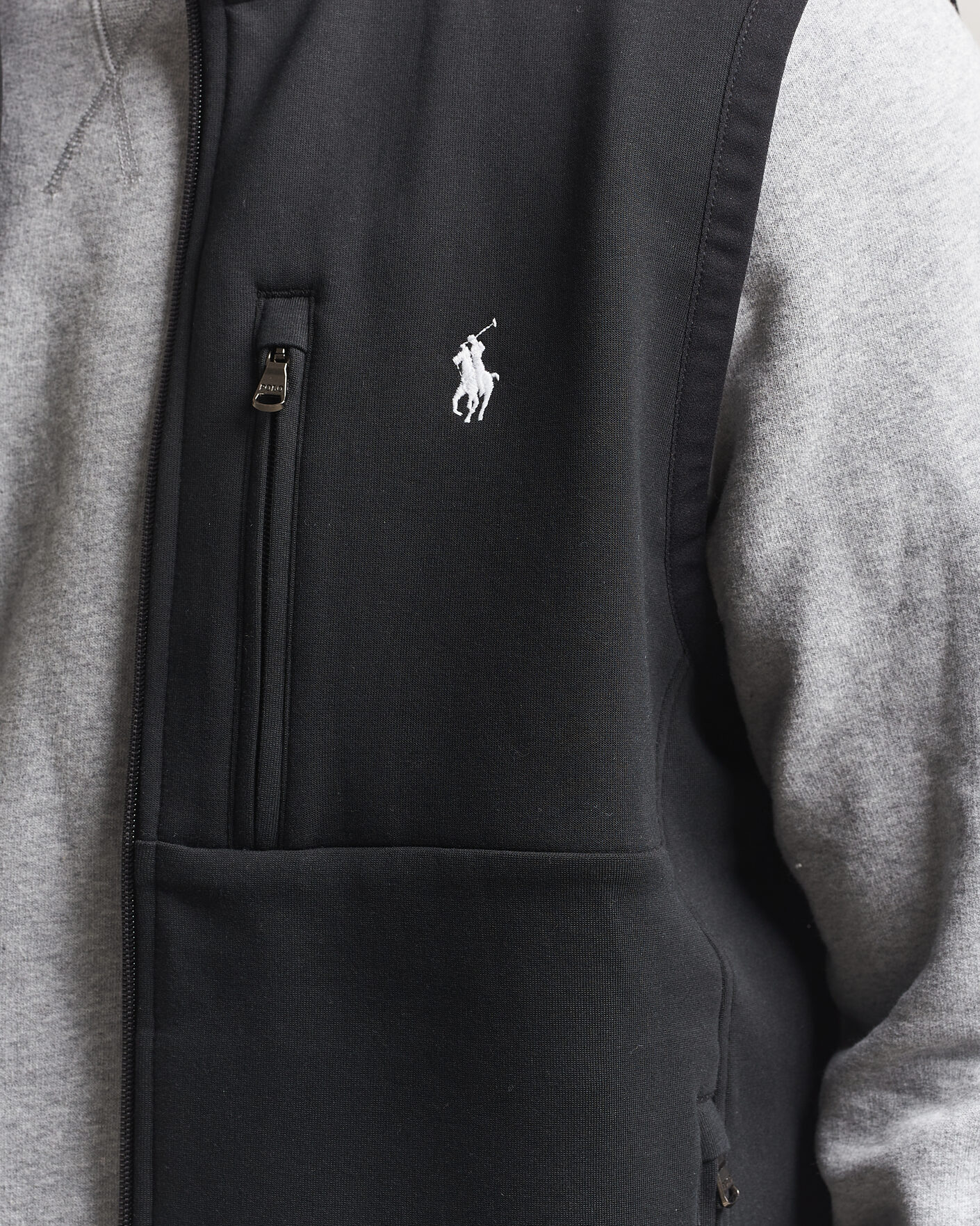 Herr | Västar | Polo Ralph Lauren | Double Knitted Vest Polo Black