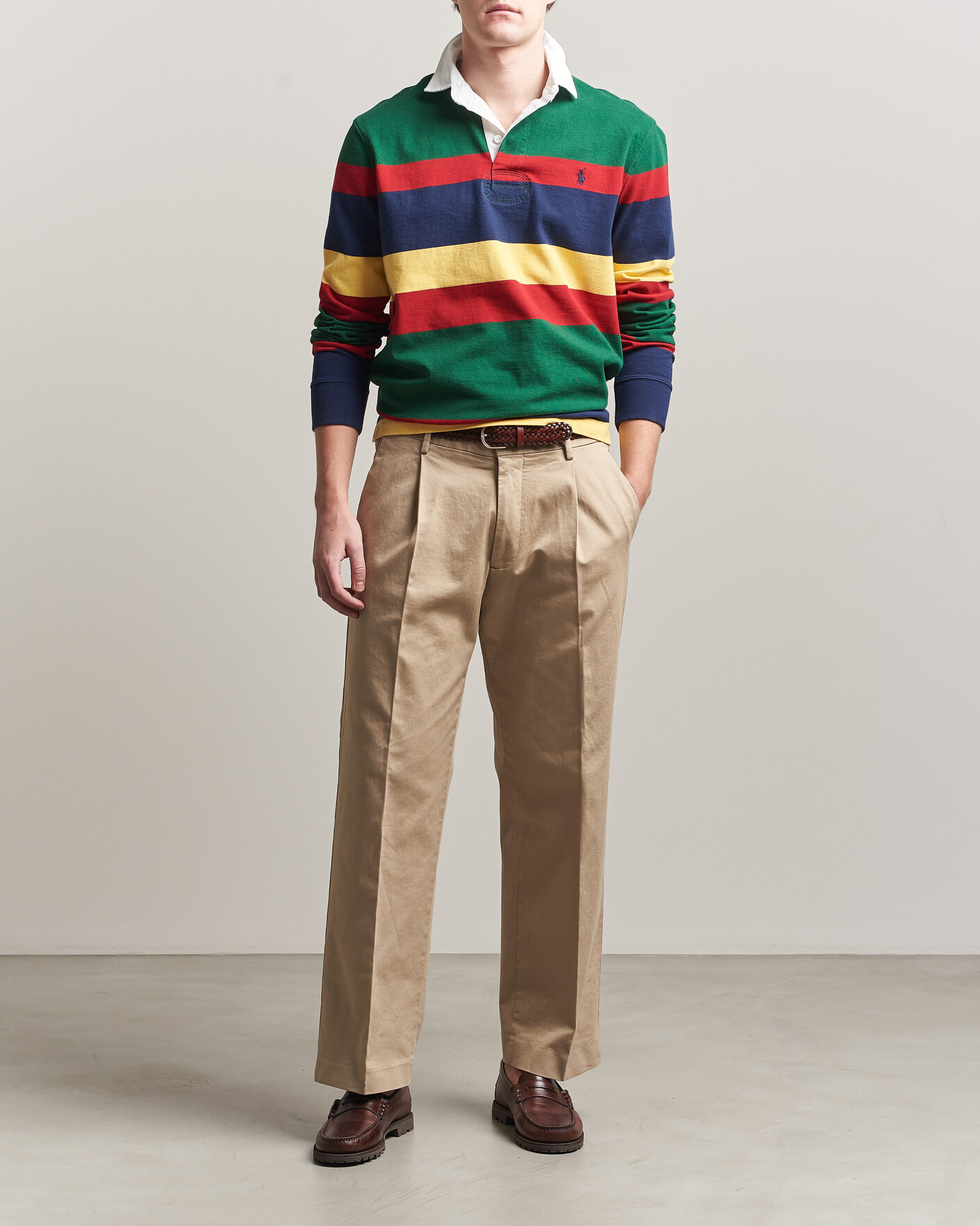 Herr | Tröjor | Polo Ralph Lauren | Jersey Striped Rugger New Forest Multi