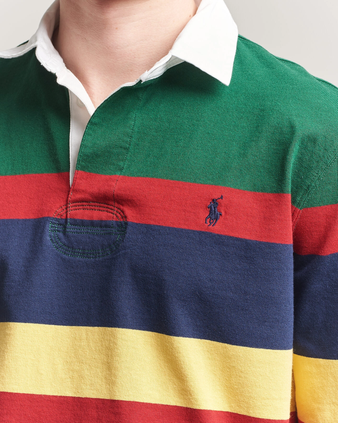 Herr | Tröjor | Polo Ralph Lauren | Jersey Striped Rugger New Forest Multi