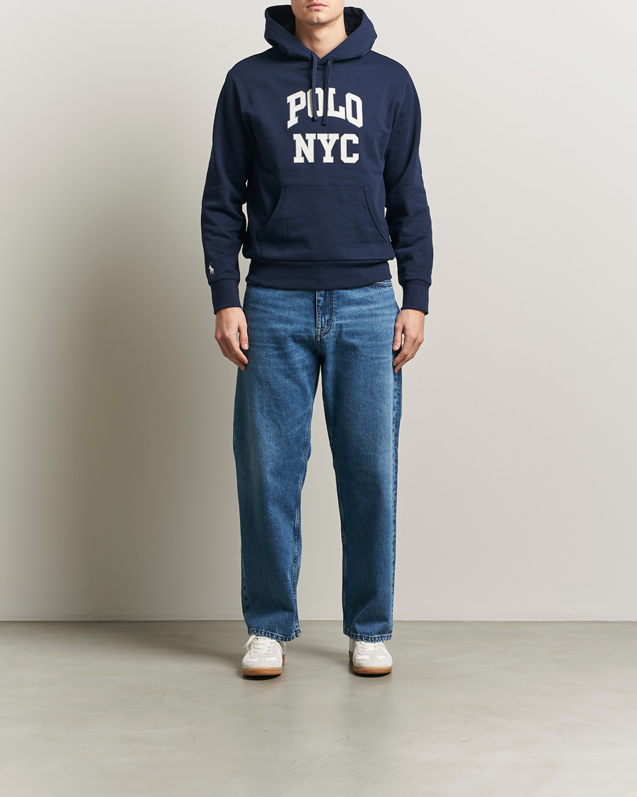 Herr | Tröjor | Polo Ralph Lauren | Athletic Fleece Hoodie Cruise Navy