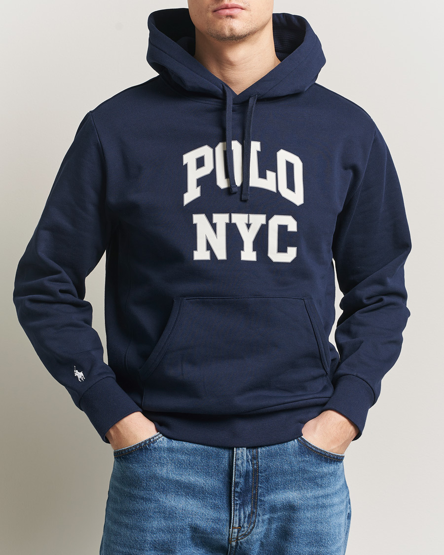 Herr | Tröjor | Polo Ralph Lauren | Athletic Fleece Hoodie Cruise Navy