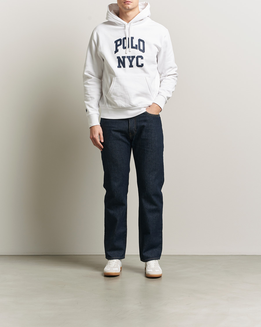 Herr | Tröjor | Polo Ralph Lauren | Athletic Fleece Hoodie White
