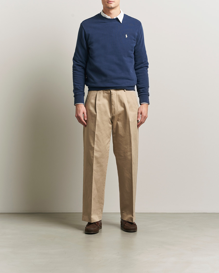 Herr | Tröjor | Polo Ralph Lauren | Loopback Terry Sweatshirt Cruise Navy