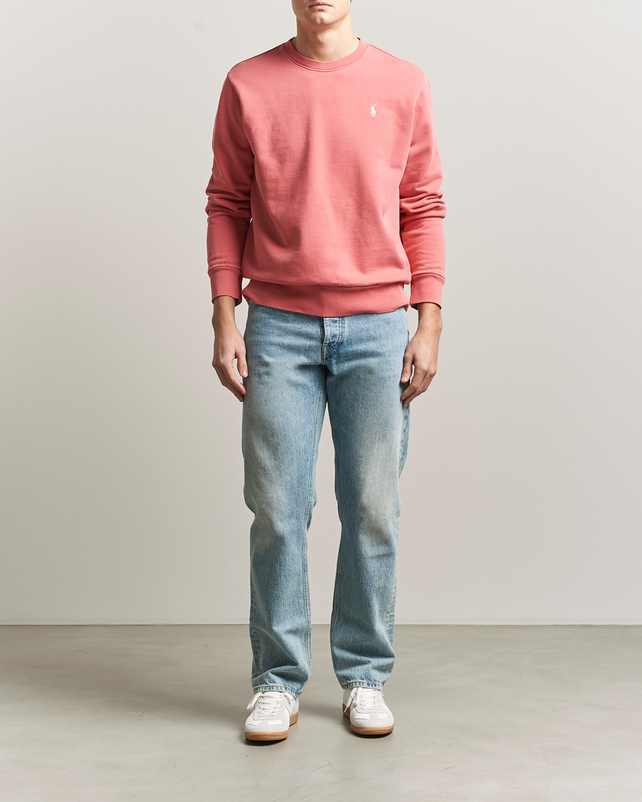 Herr | Tröjor | Polo Ralph Lauren | Loopback Terry Sweatshirt Red Sky