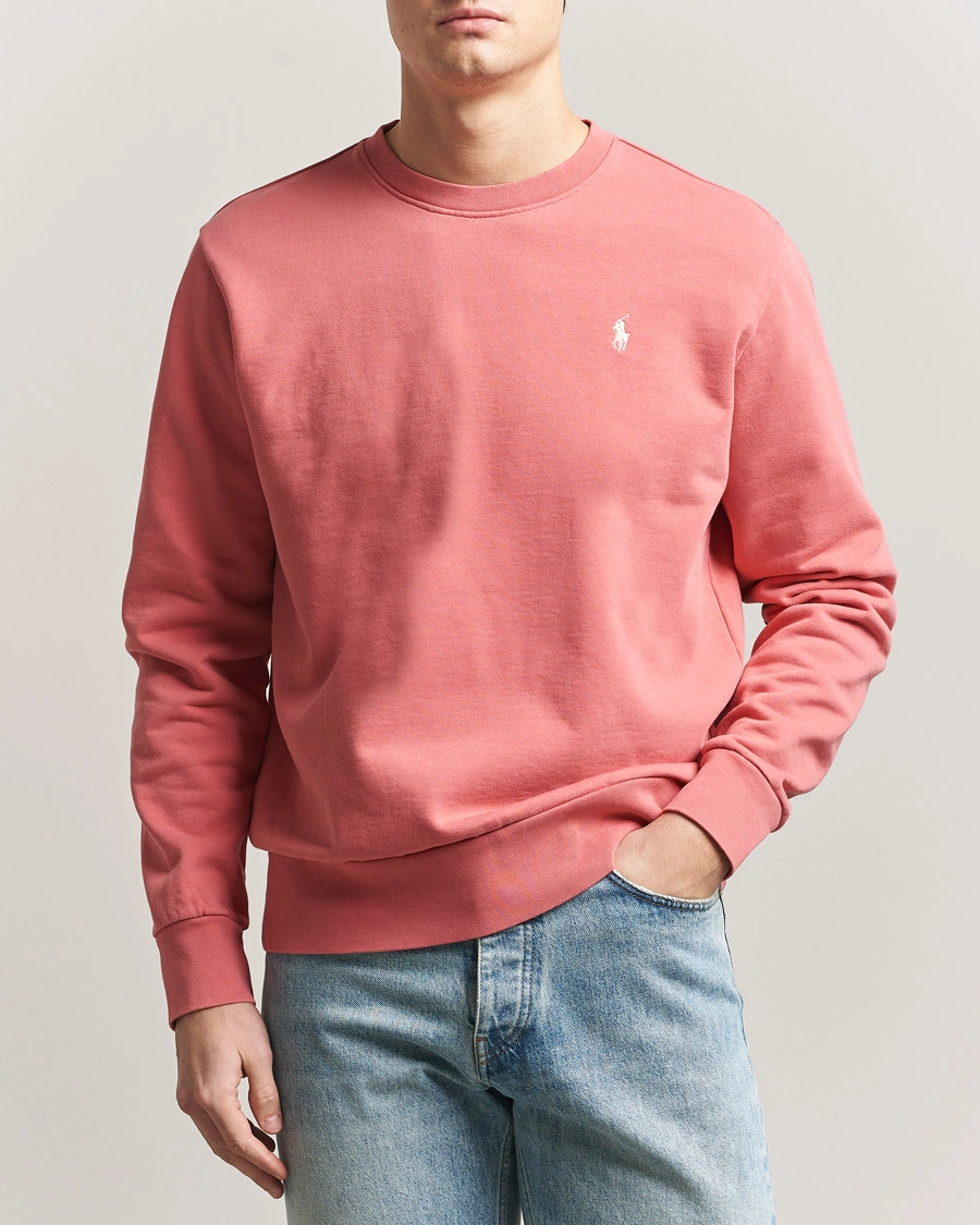 Herr | Tröjor | Polo Ralph Lauren | Loopback Terry Sweatshirt Red Sky