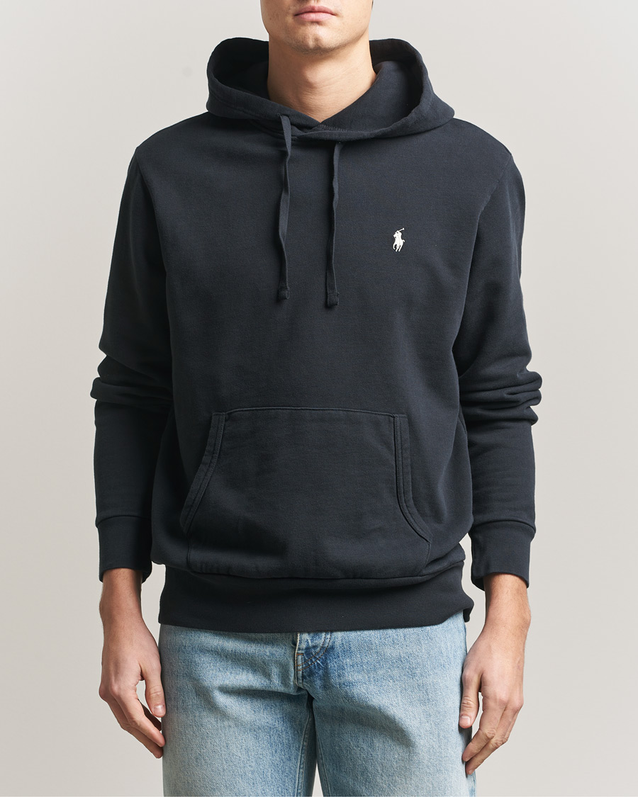 Herr | Tröjor | Polo Ralph Lauren | Loopback Terry Hoodie Polo Black