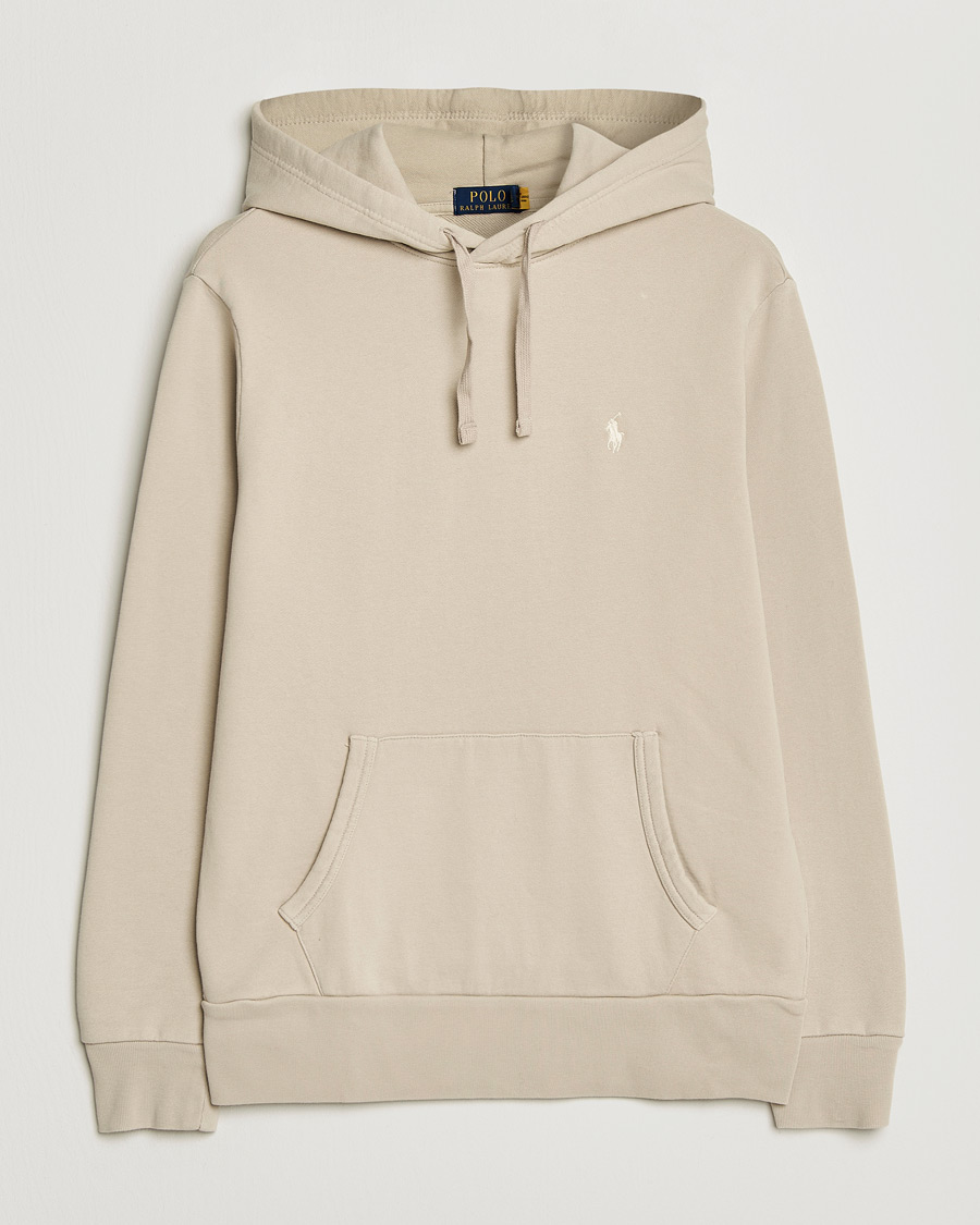Herr | Tröjor | Polo Ralph Lauren | Loopback Terry Hoodie Stoneware Grey