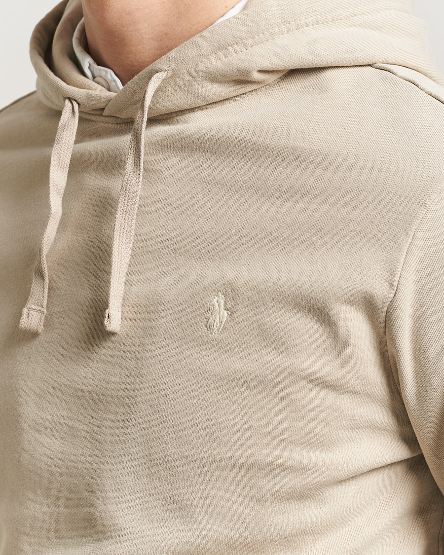 Herr | Tröjor | Polo Ralph Lauren | Loopback Terry Hoodie Stoneware Grey