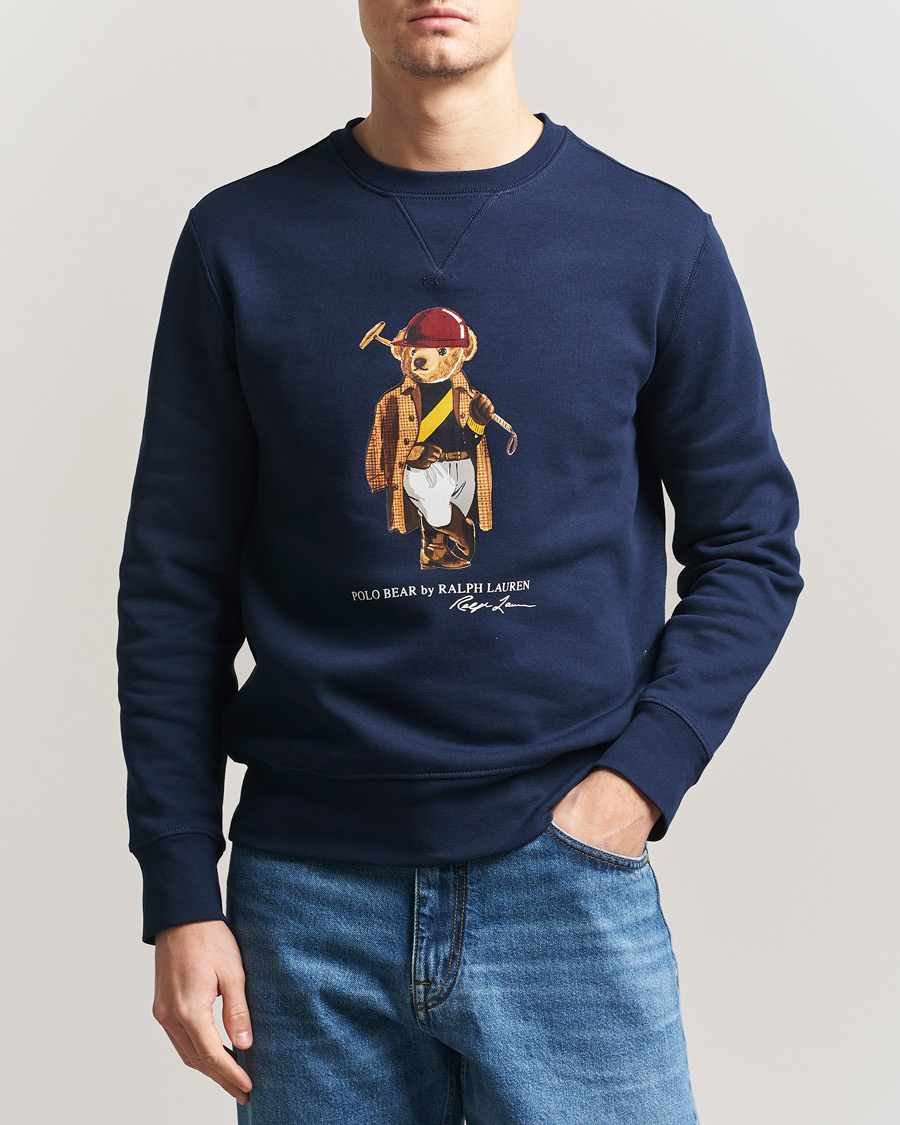 Herr | Tröjor | Polo Ralph Lauren | Fleece Bear Sweatshirt Newport Navy
