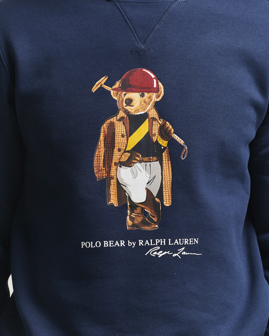 Herr | Tröjor | Polo Ralph Lauren | Fleece Bear Sweatshirt Newport Navy
