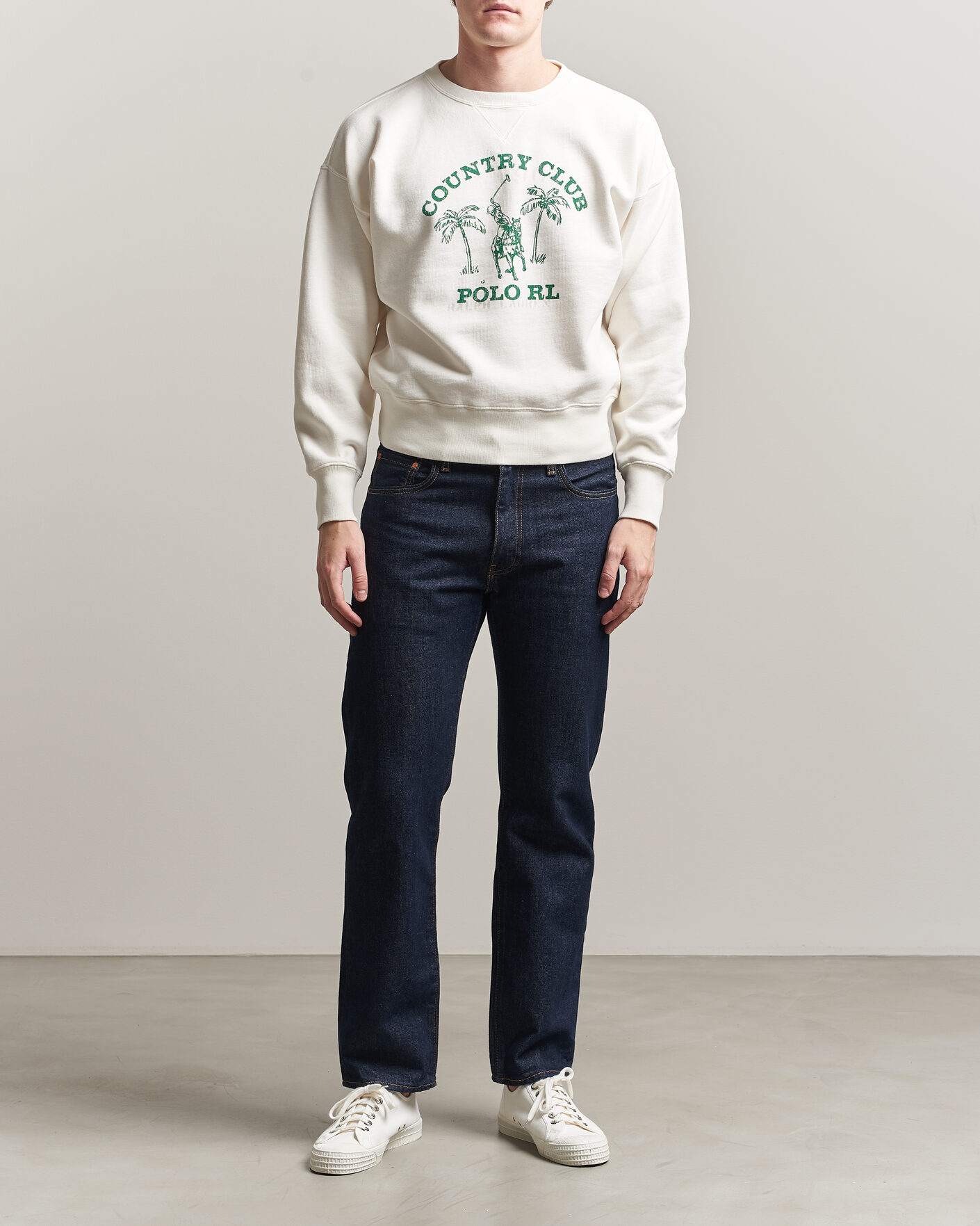Herr | Tröjor | Polo Ralph Lauren | Vintage Fleece Sweatshirt Nevis