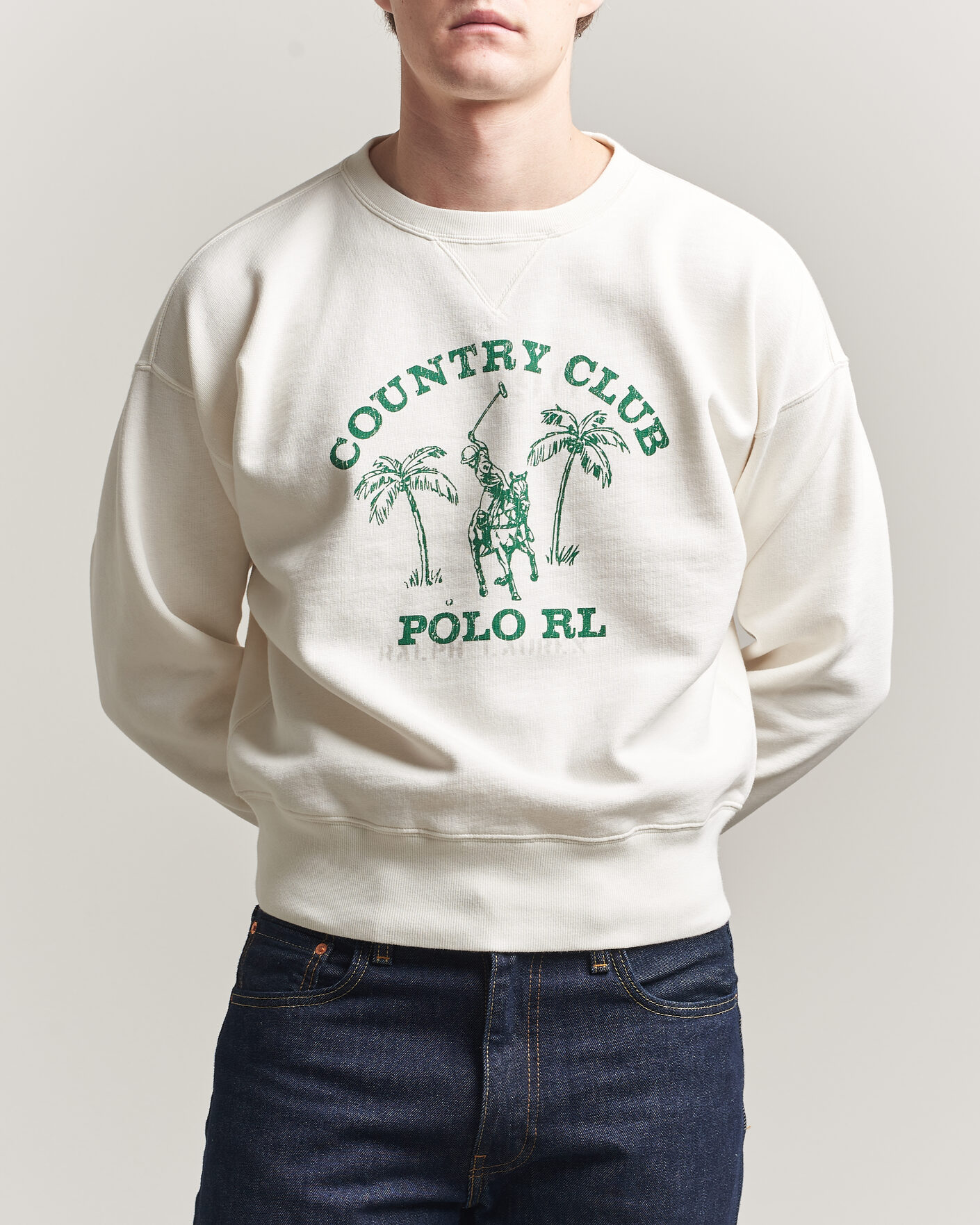 Herr | Tröjor | Polo Ralph Lauren | Vintage Fleece Sweatshirt Nevis
