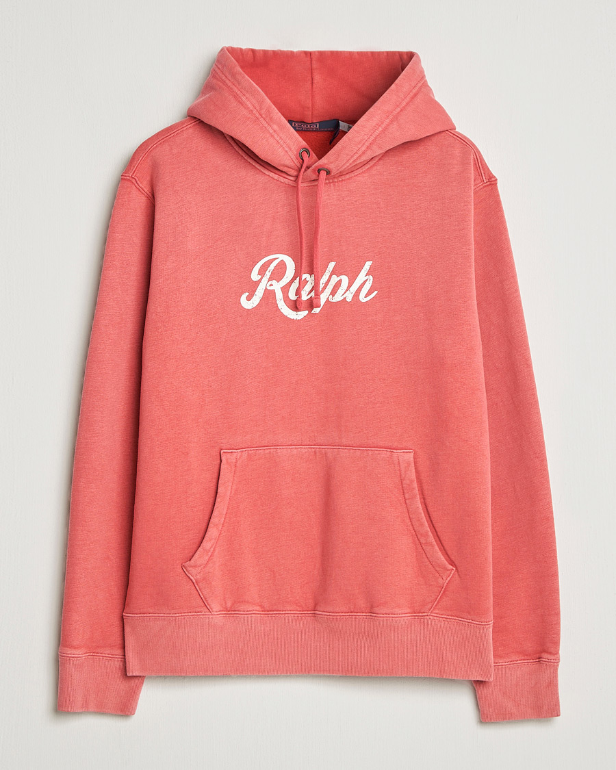 Herr | Tröjor | Polo Ralph Lauren | Vintage Fleece Logo Hoodie Nantucket Red